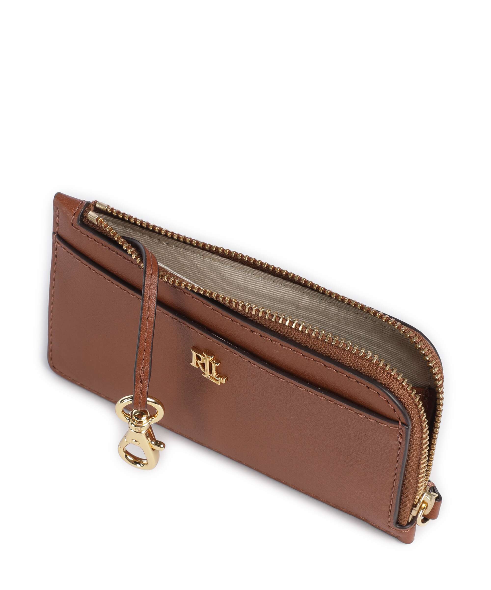 Lauren Ralph Lauren Etui na karty kredytowe lauren tan - Image 4