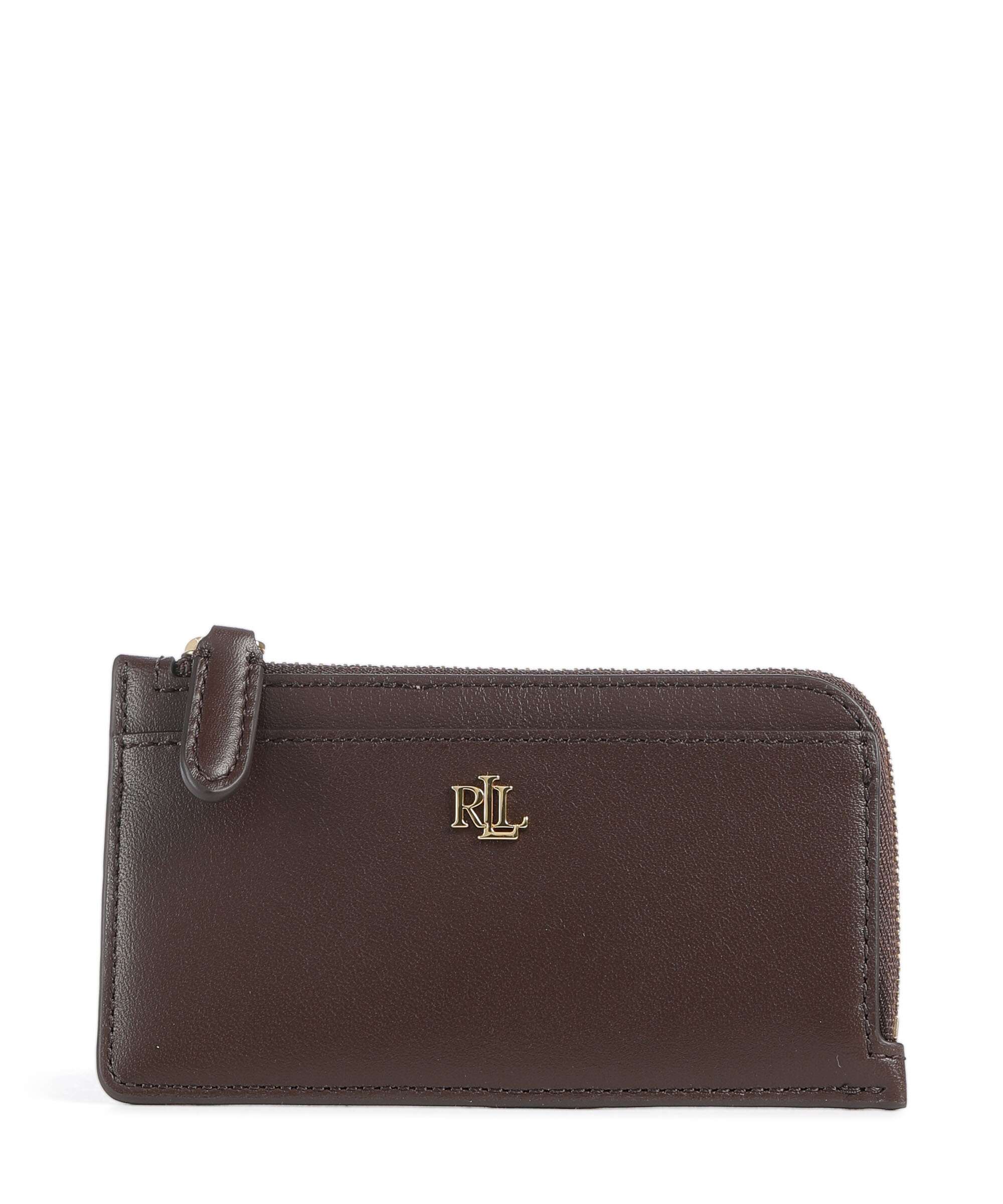 Lauren Ralph Lauren Etui na karty kredytowe chestnut brown
