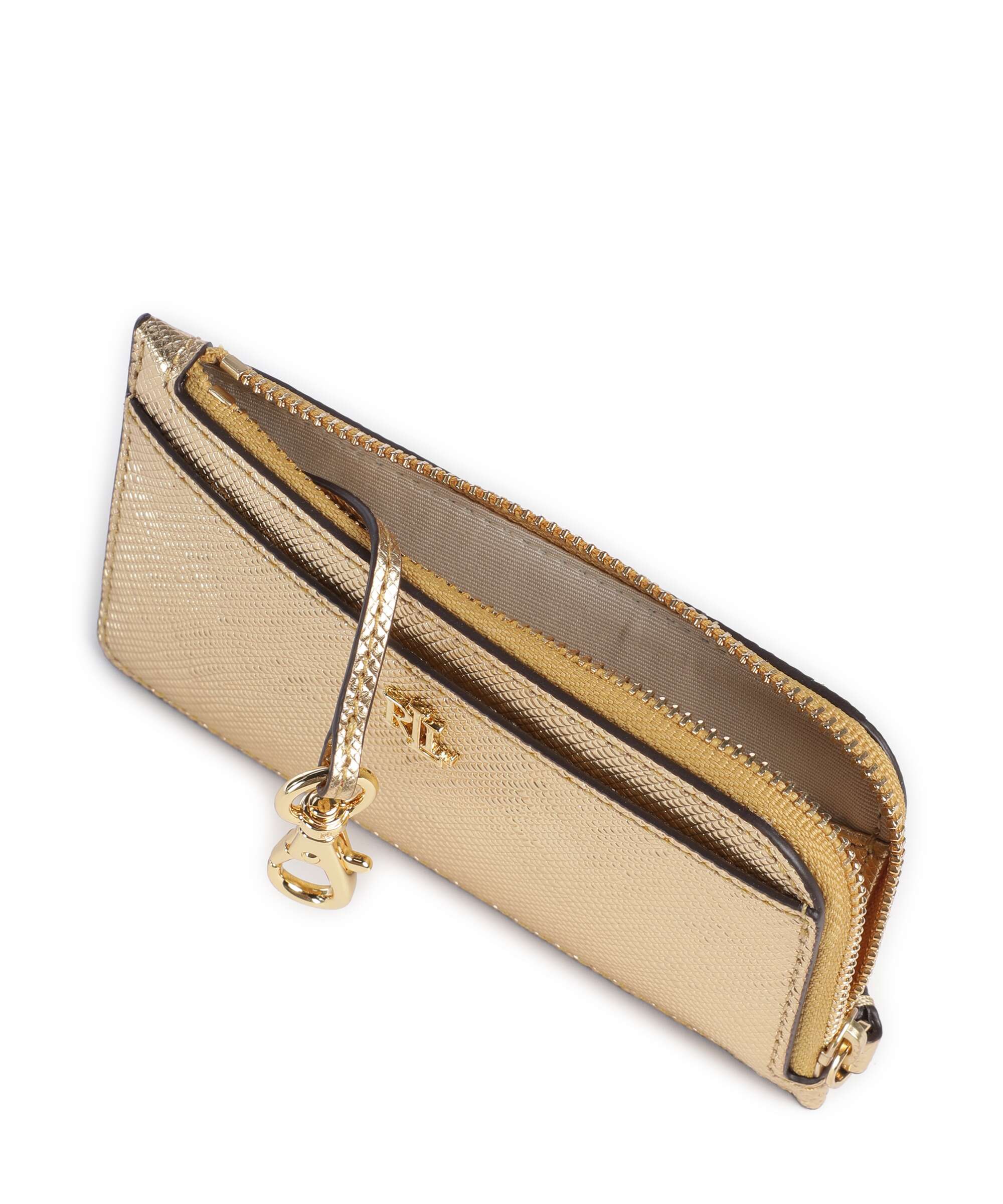 Lauren Ralph Lauren Etui na karty kredytowe modern gold - Image 4