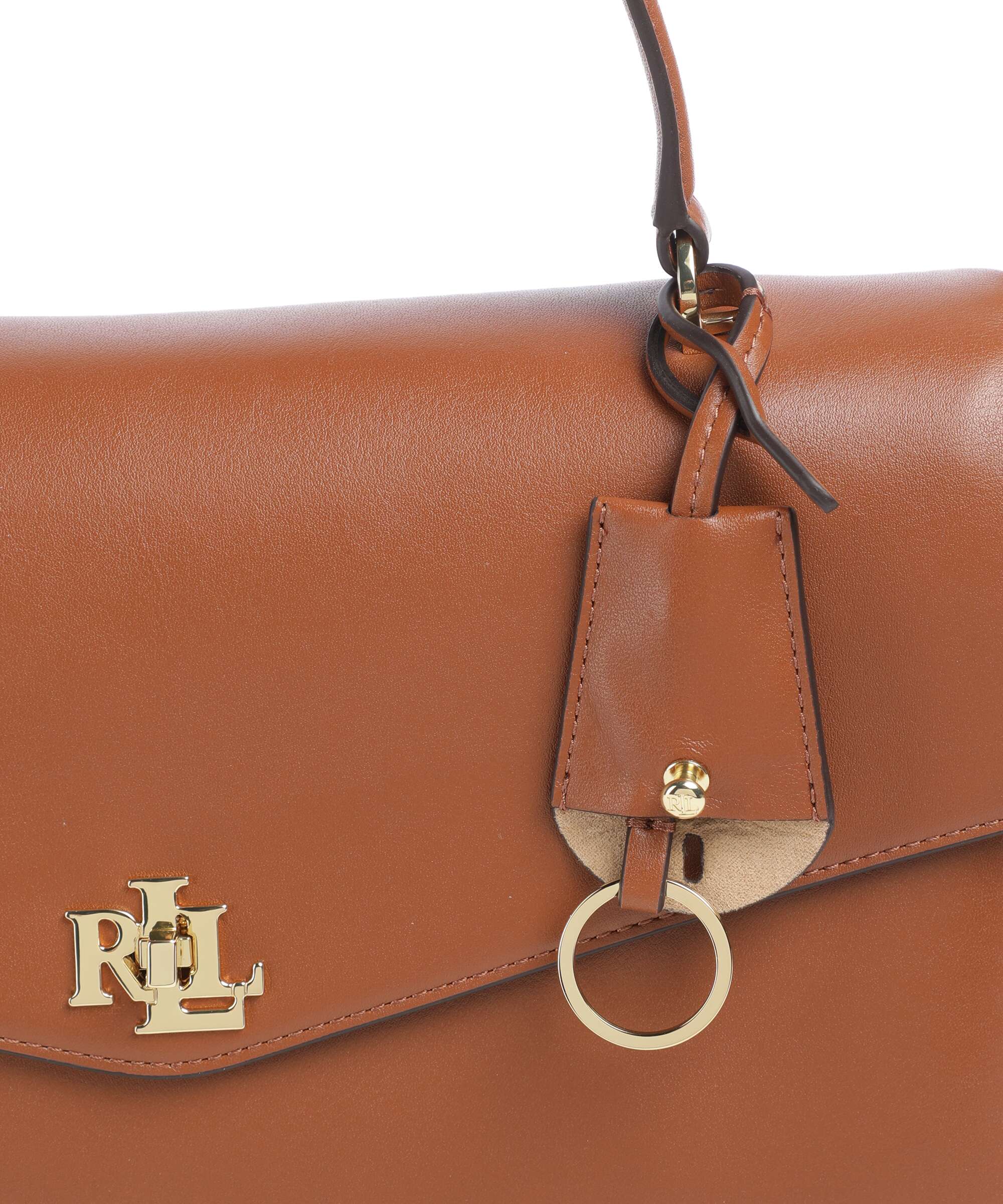 Lauren Ralph Lauren Farrah Medium Torebka lauren tan - Image 4