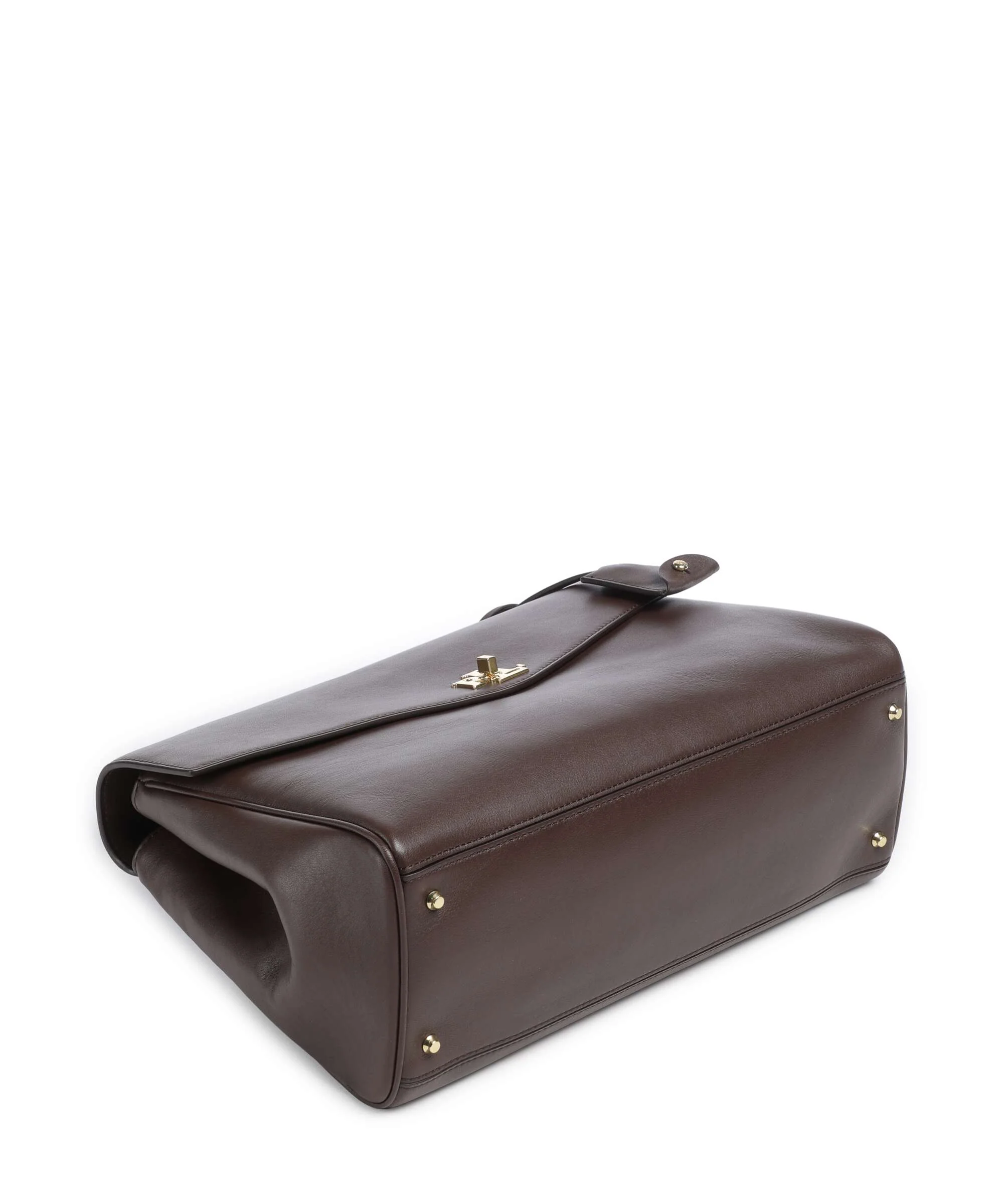 Lauren Ralph Lauren Farrah Medium Torebka chestnut brown - Image 5