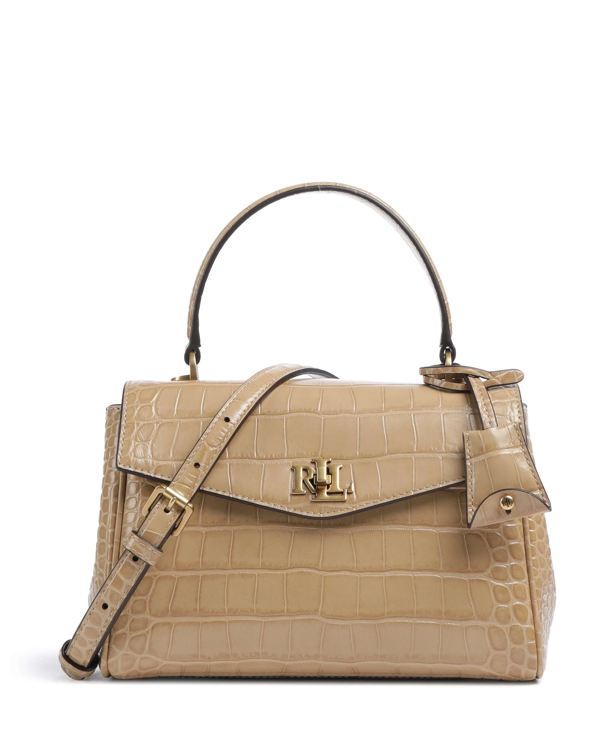 Lauren Ralph Lauren Farrah Small Torebka tan