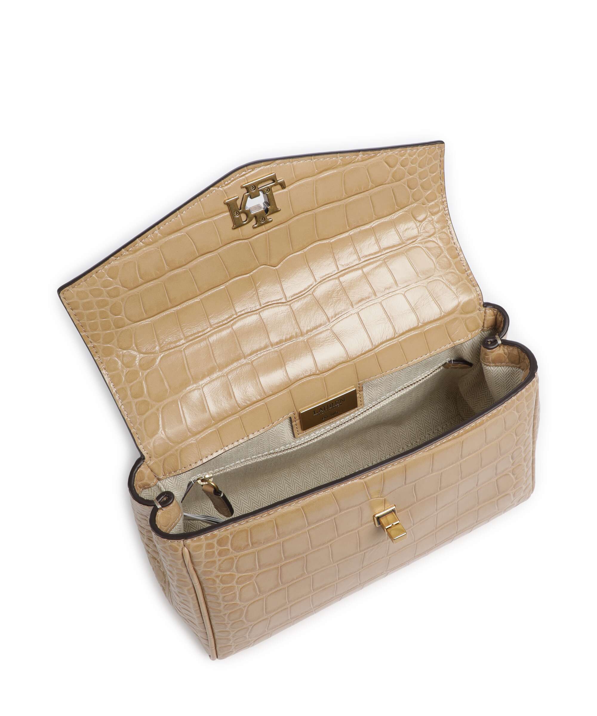 Lauren Ralph Lauren Farrah Small Torebka tan - Image 6