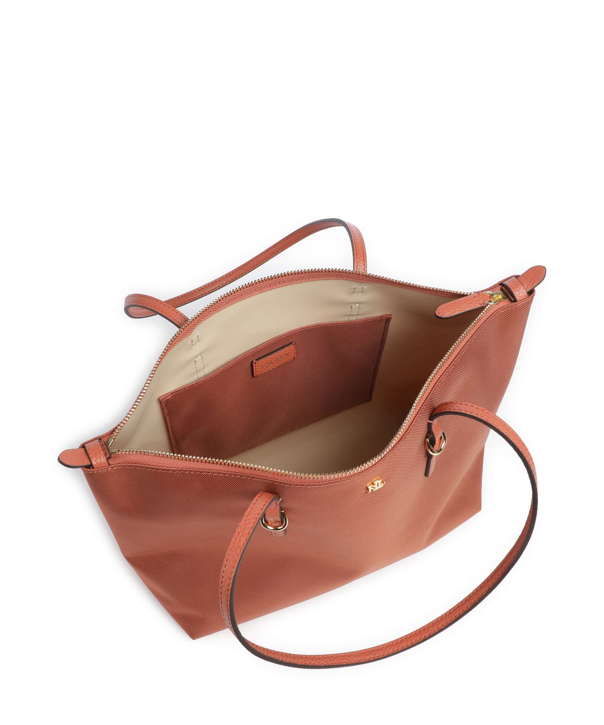 Lauren Ralph Lauren Keaton 26 Torba na zakupy red terracotta - Image 5