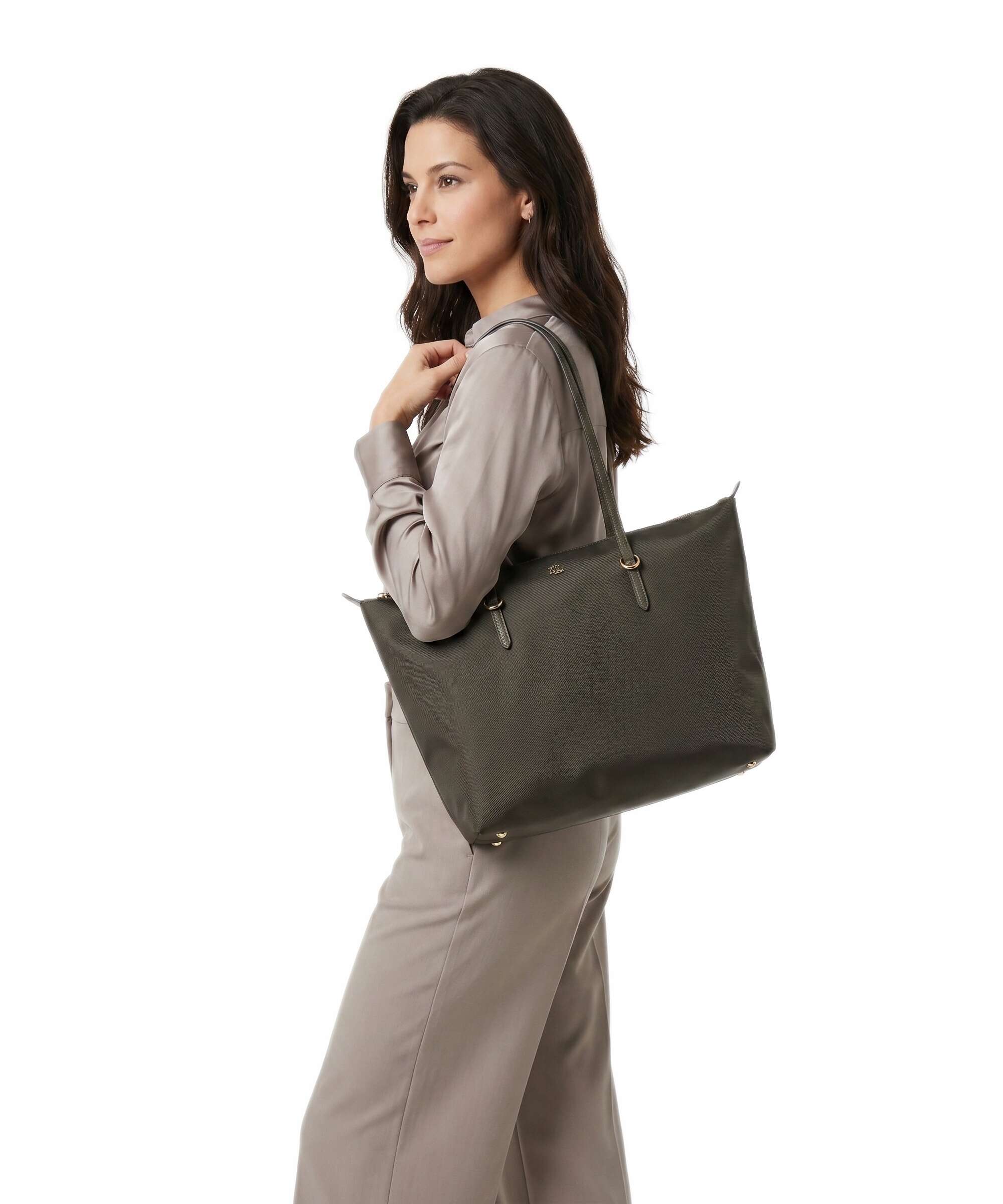 Lauren Ralph Lauren Keaton 26 Torba na zakupy botanic green - Image 3