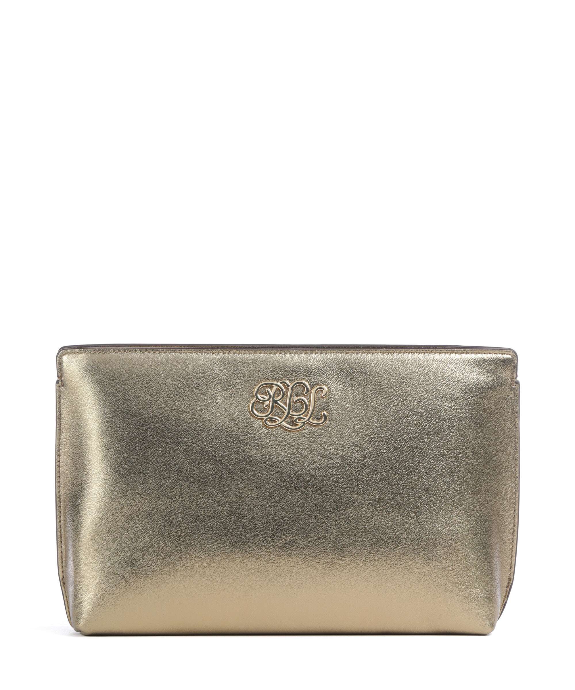Lauren Ralph Lauren Large Torby na kosmetyki antique gold