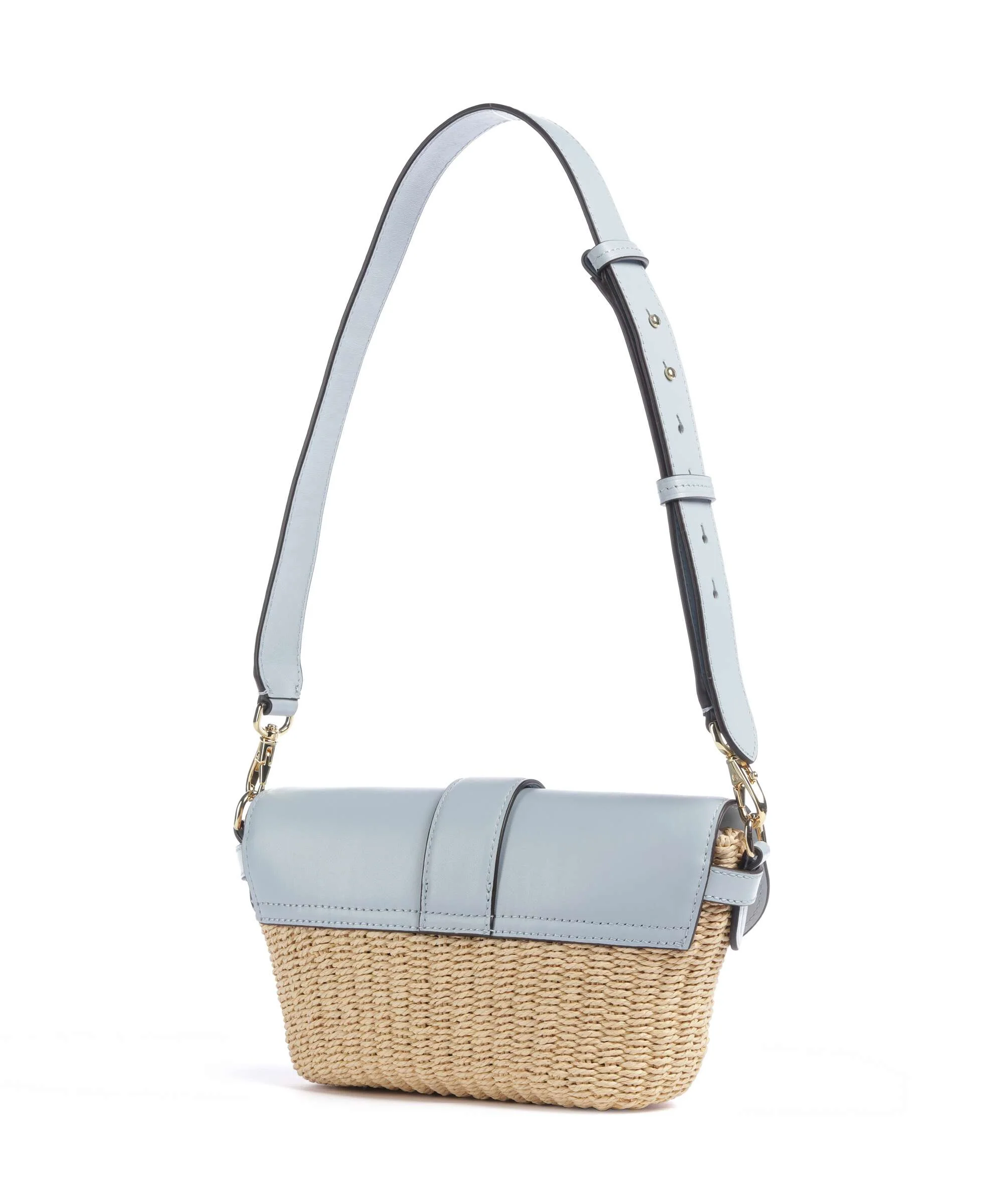 Lauren Ralph Lauren Lynden Small Torba na ramię natural/alpine blue - Image 2