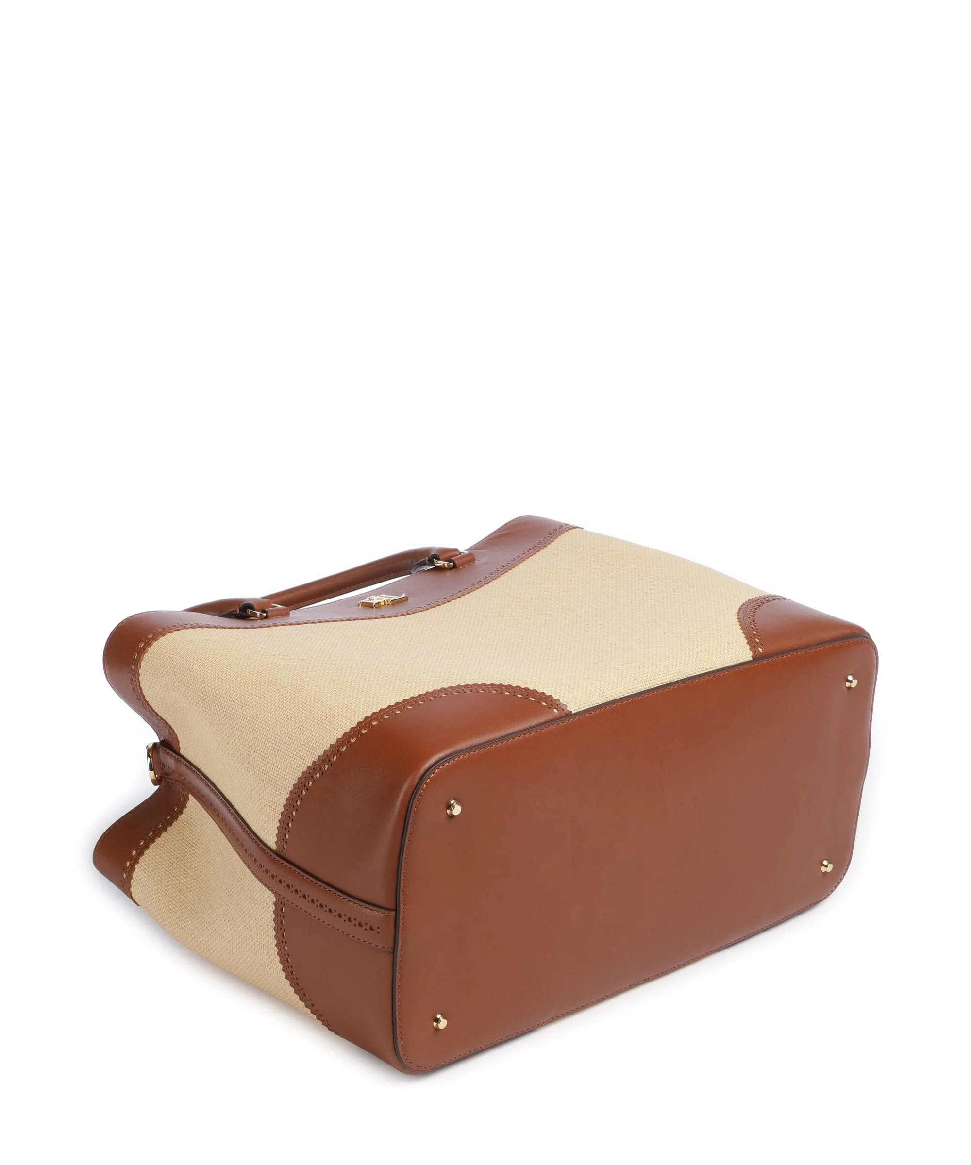 Lauren Ralph Lauren Marcy 36 Torebka dark natural/lauren tan - Image 5