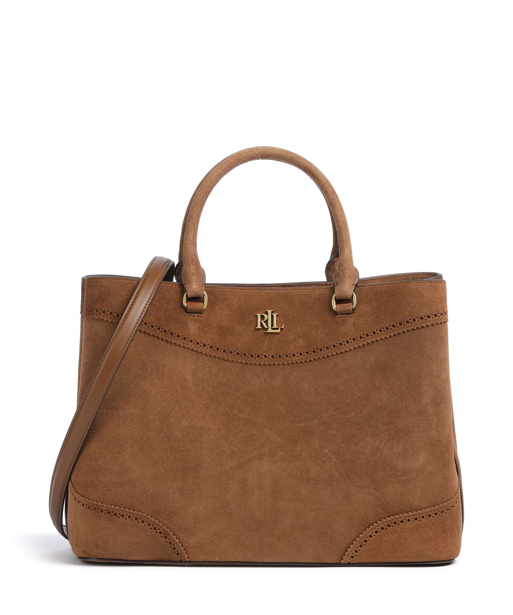 Lauren Ralph Lauren Marcy 36 Torebka light tobacco