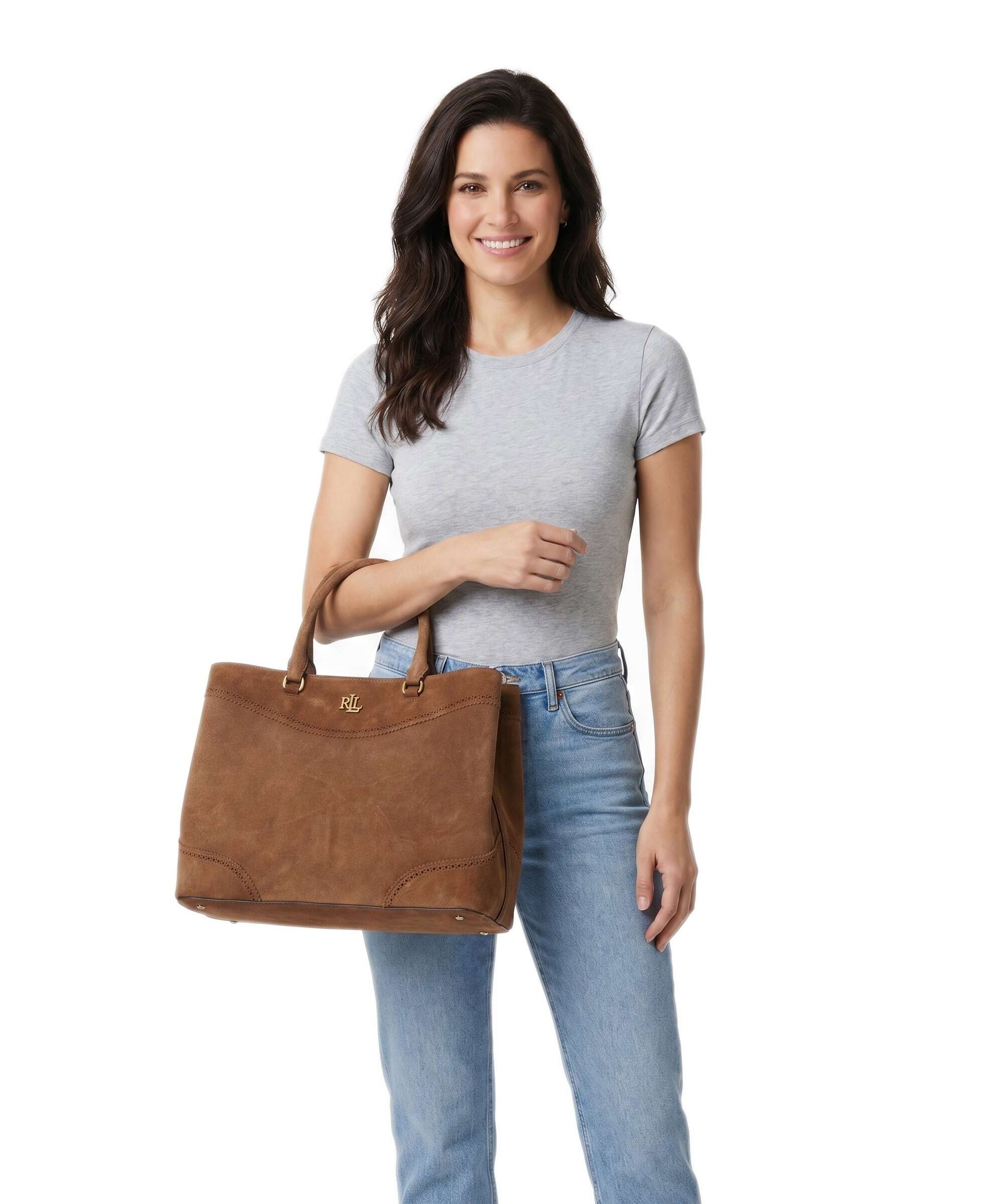 Lauren Ralph Lauren Marcy 36 Torebka light tobacco - Image 3