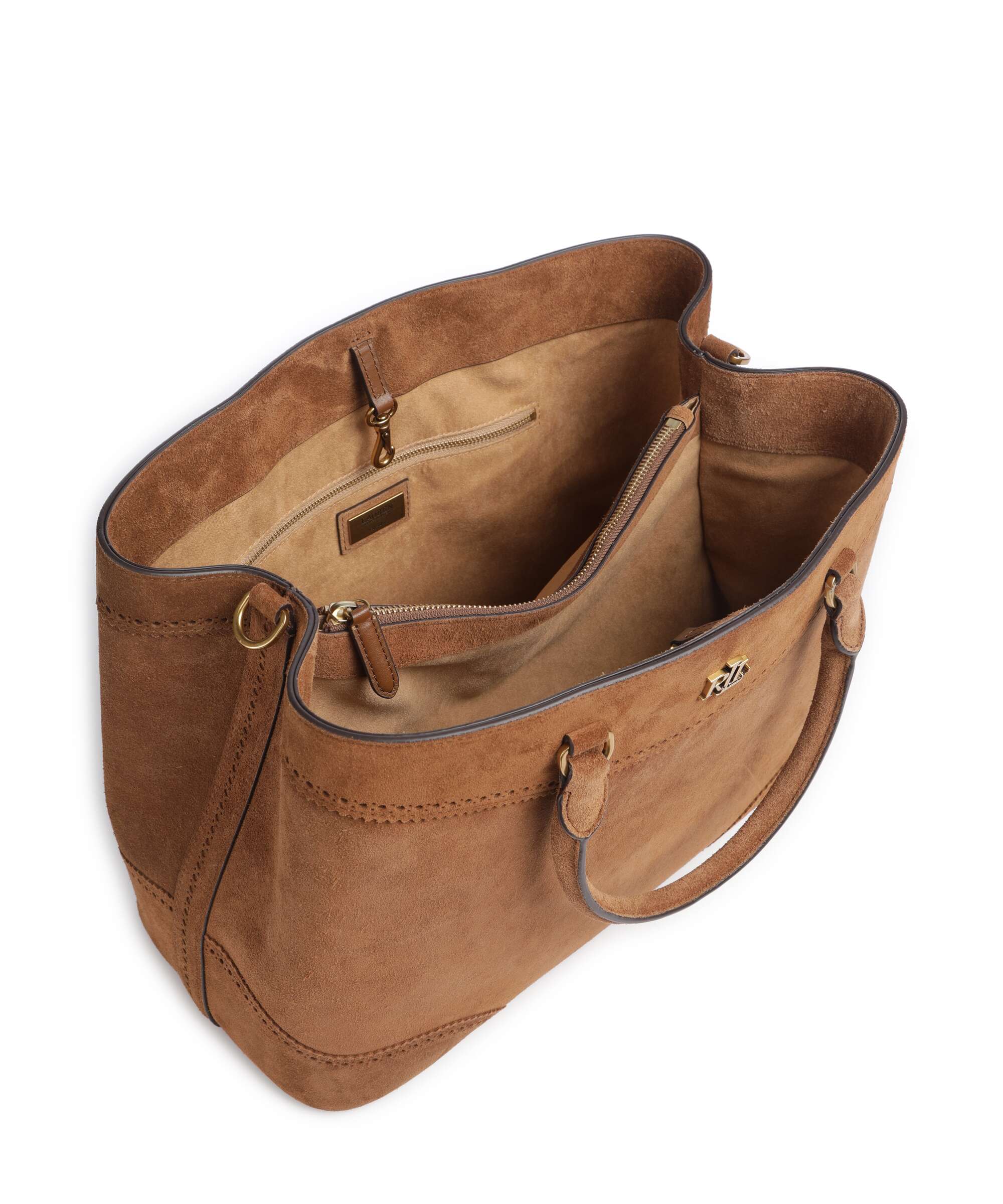 Lauren Ralph Lauren Marcy 36 Torebka light tobacco - Image 6