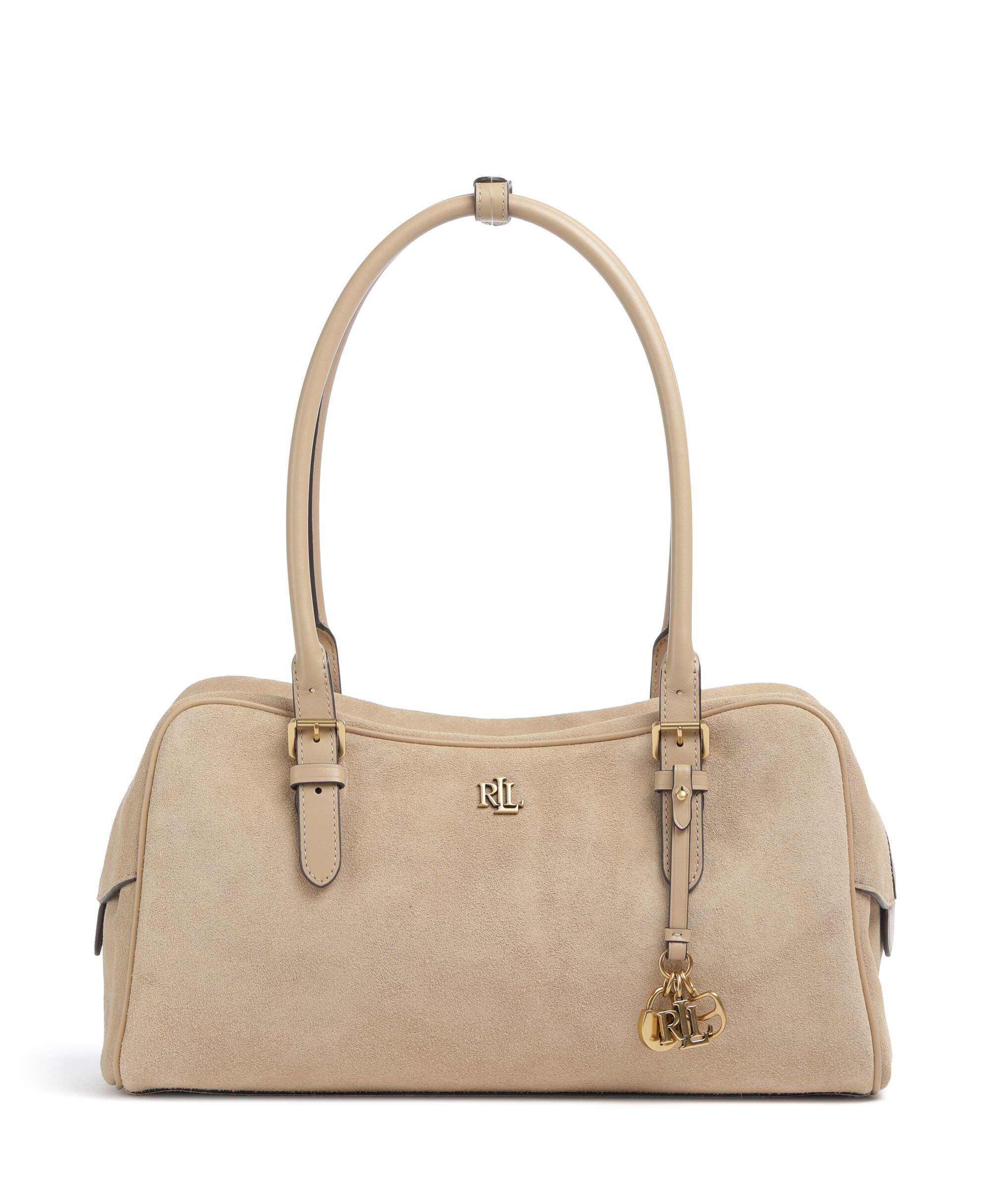 Lauren Ralph Lauren Marcy Large Torba na ramię tan