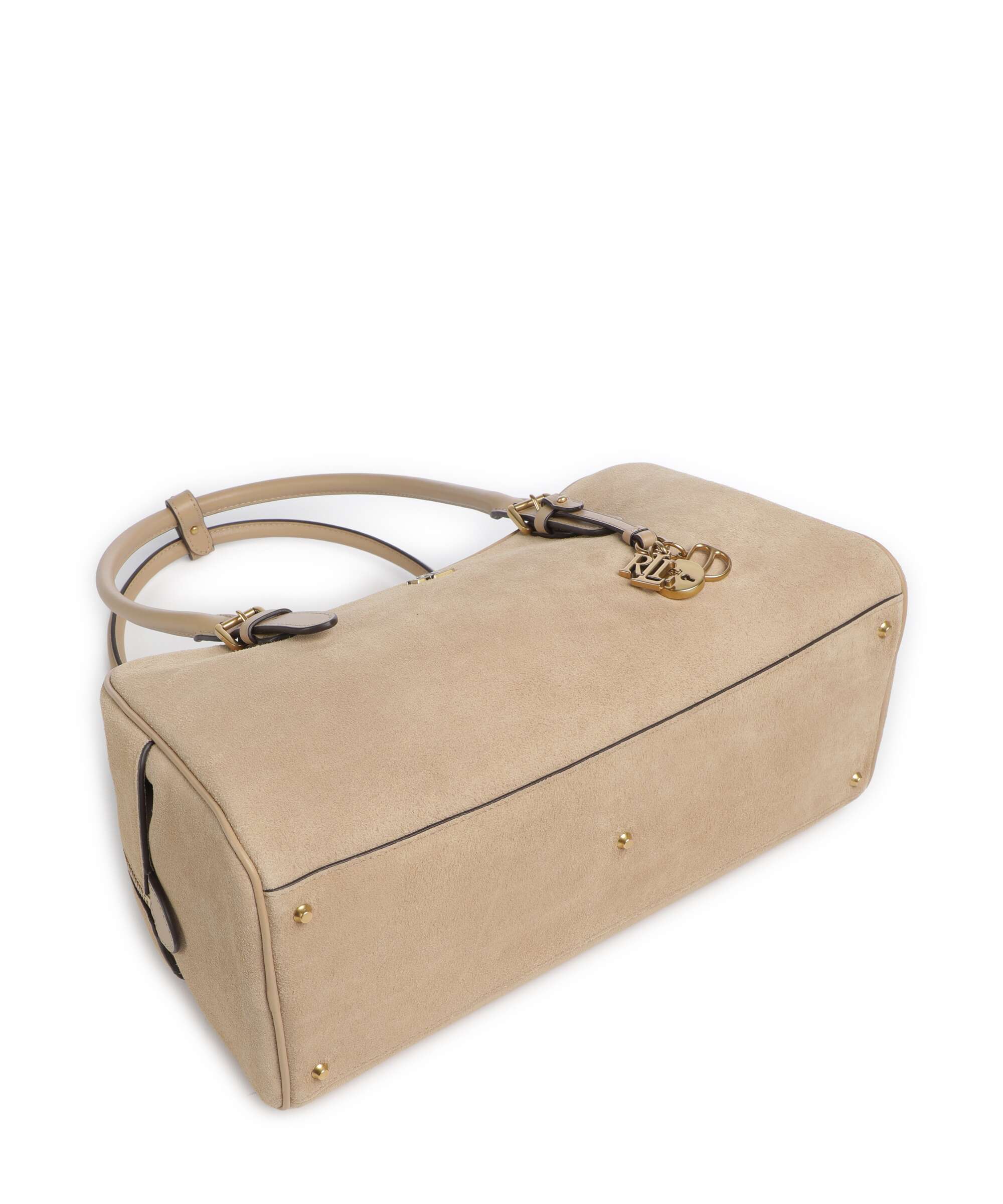 Lauren Ralph Lauren Marcy Large Torba na ramię tan - Image 5