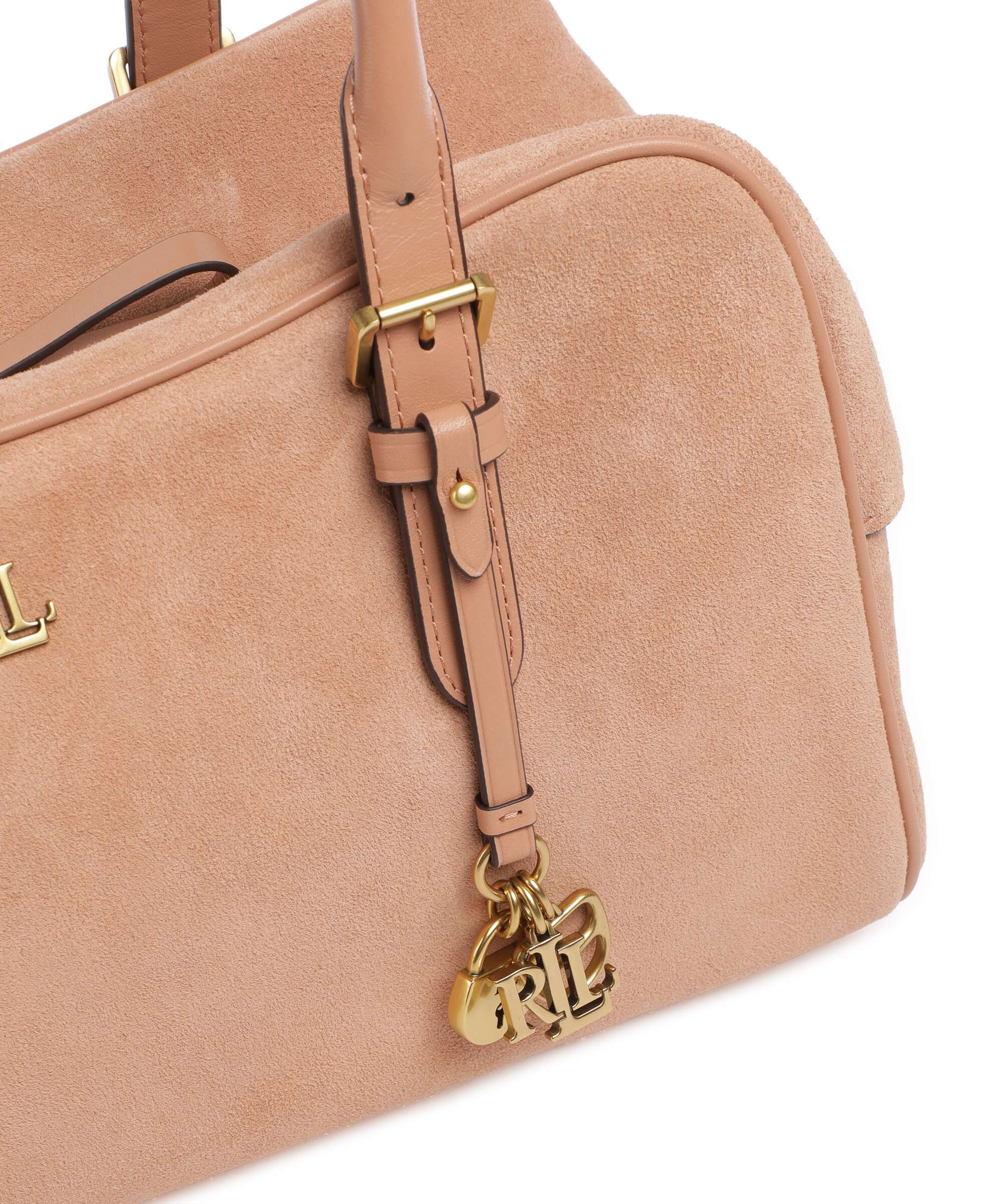 Lauren Ralph Lauren Marcy Large Torba na ramię pink sienna - Image 4