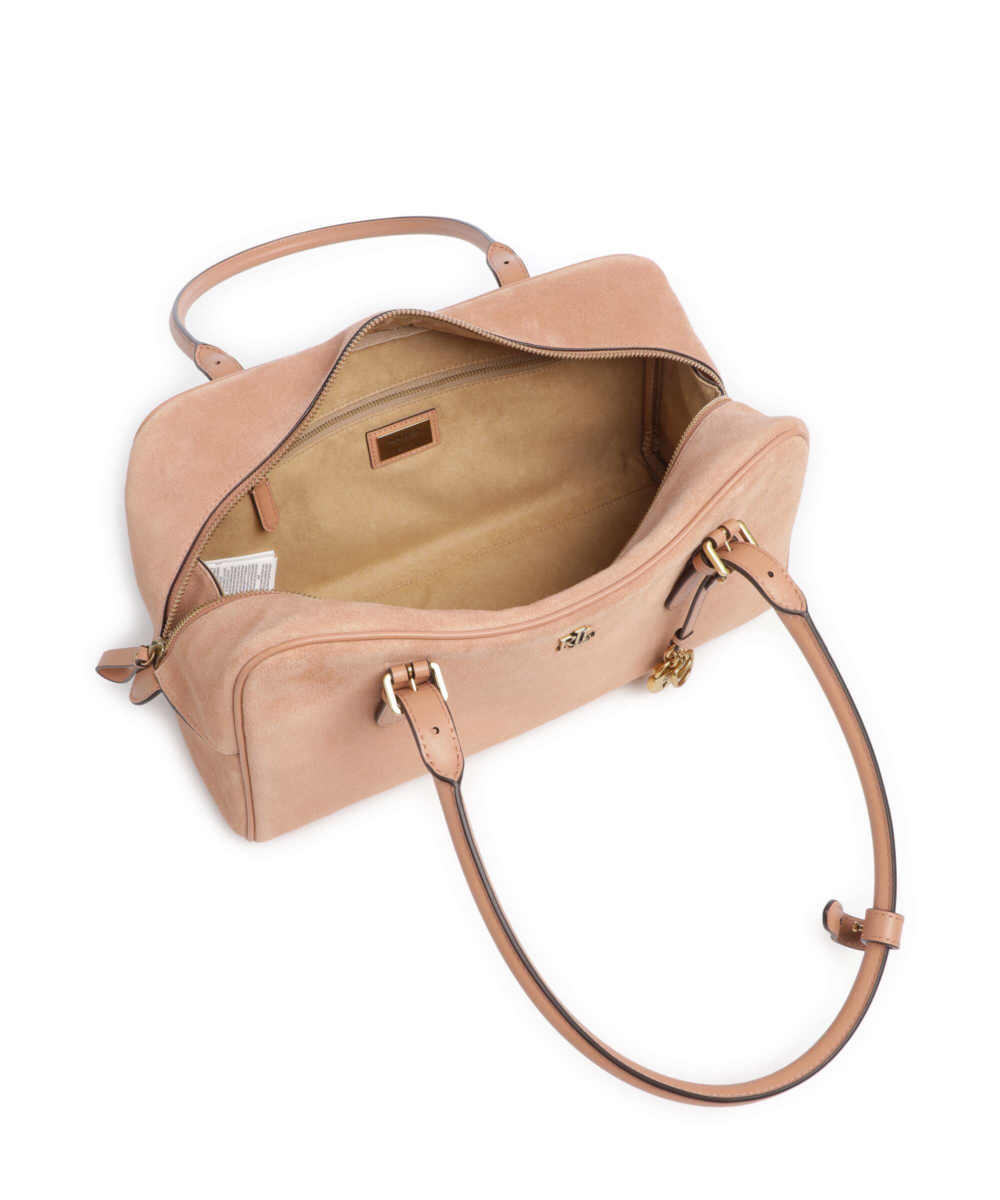 Lauren Ralph Lauren Marcy Large Torba na ramię pink sienna - Image 6