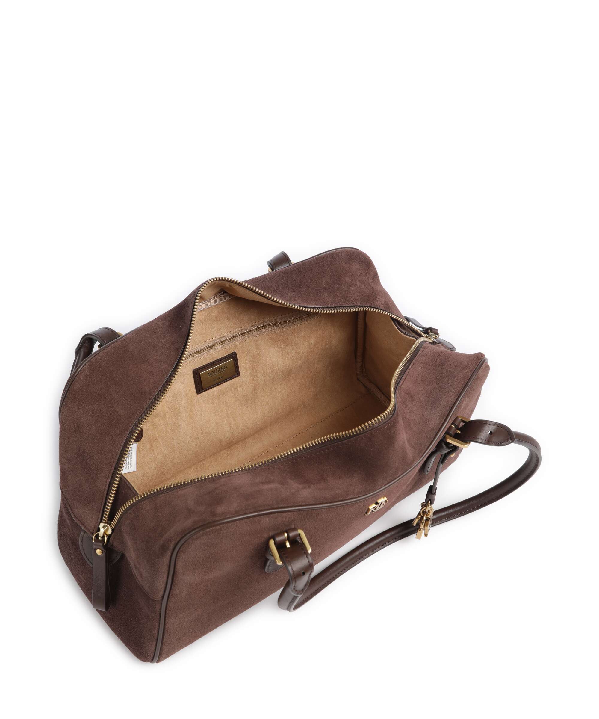 Lauren Ralph Lauren Marcy Large Torba na ramię chestnut brown - Image 5