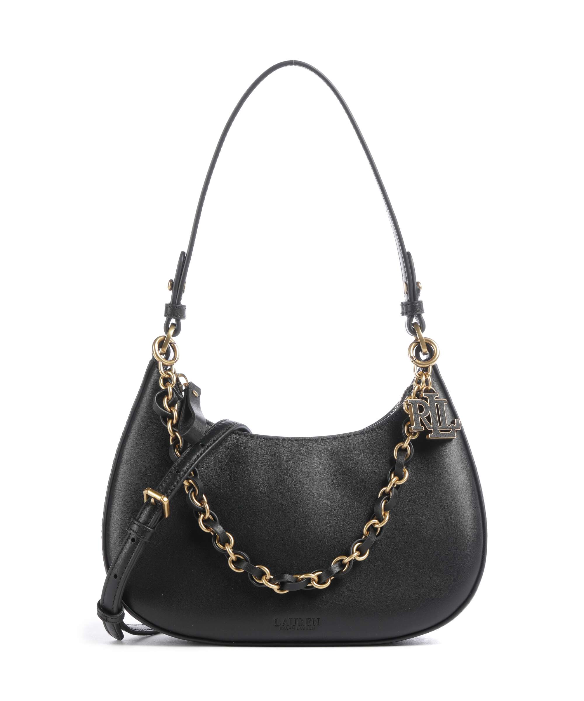 Lauren Ralph Lauren Marcy Medium Torba na ramię black