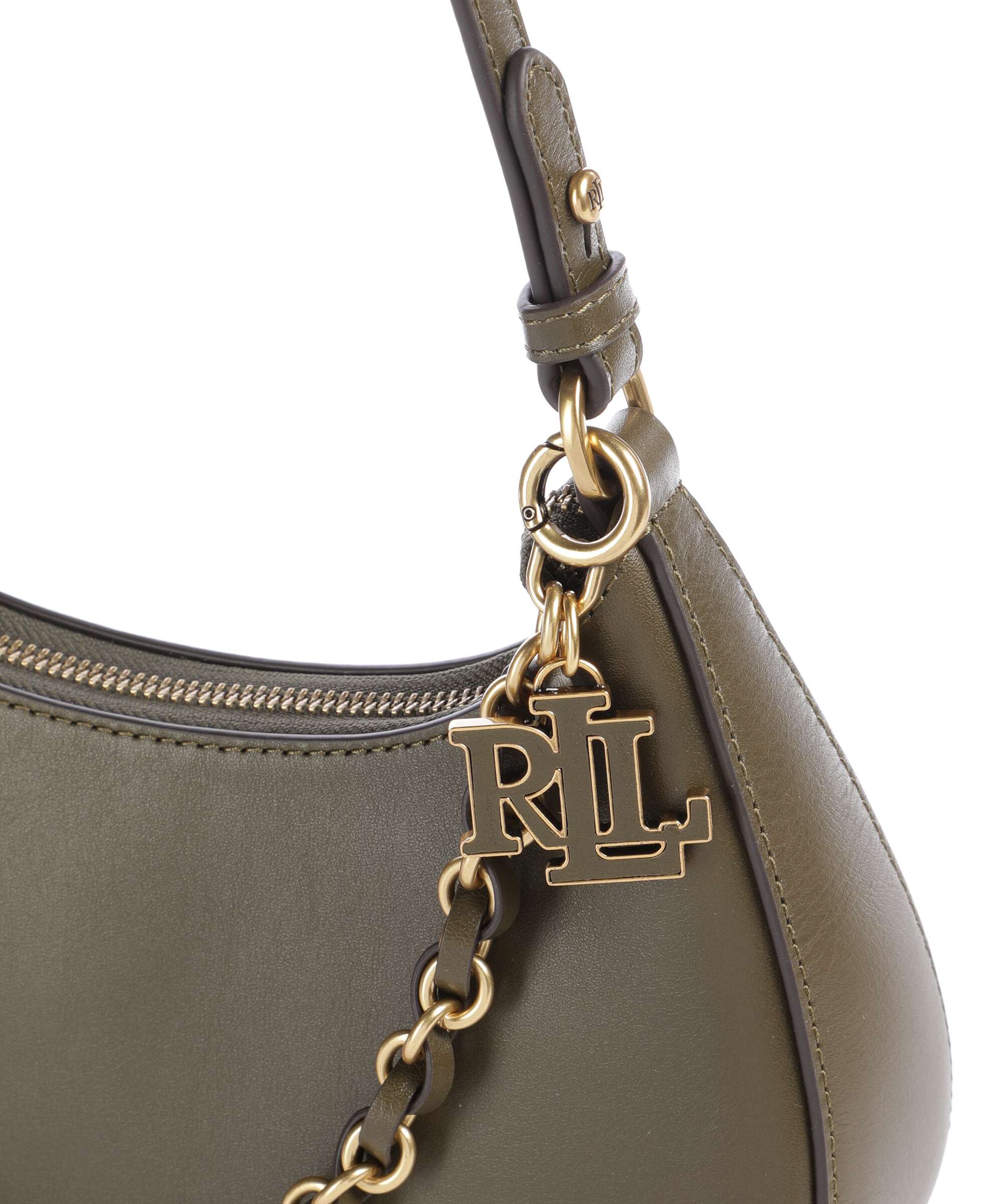 Lauren Ralph Lauren Marcy Medium Torba na ramię botanic green - Image 4
