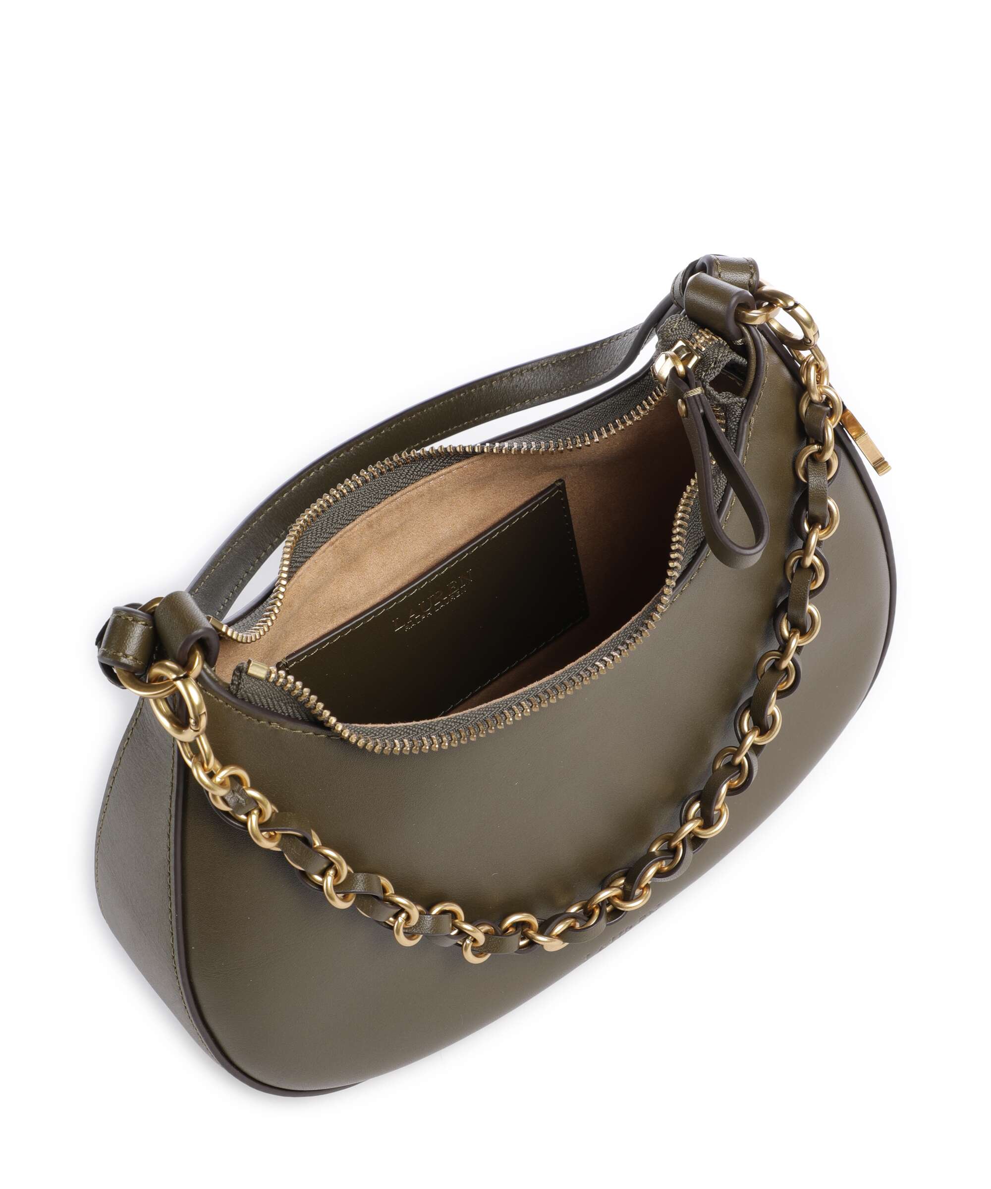 Lauren Ralph Lauren Marcy Medium Torba na ramię botanic green - Image 6