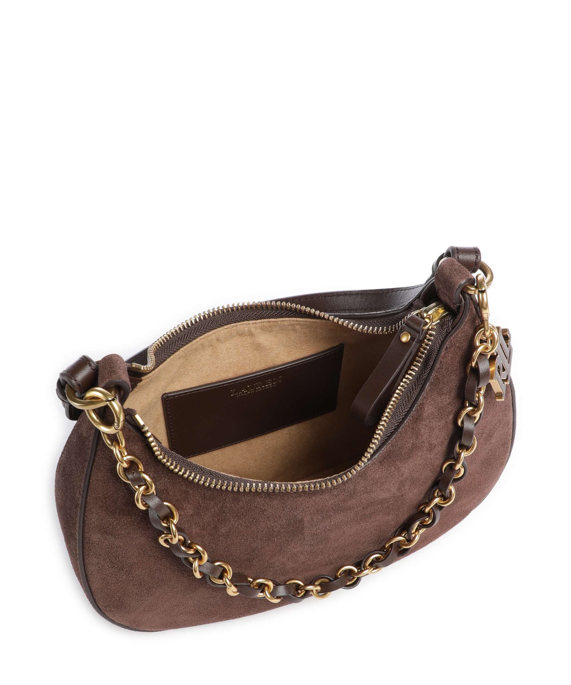 Lauren Ralph Lauren Marcy Medium Torba na ramię chestnut brown - Image 7