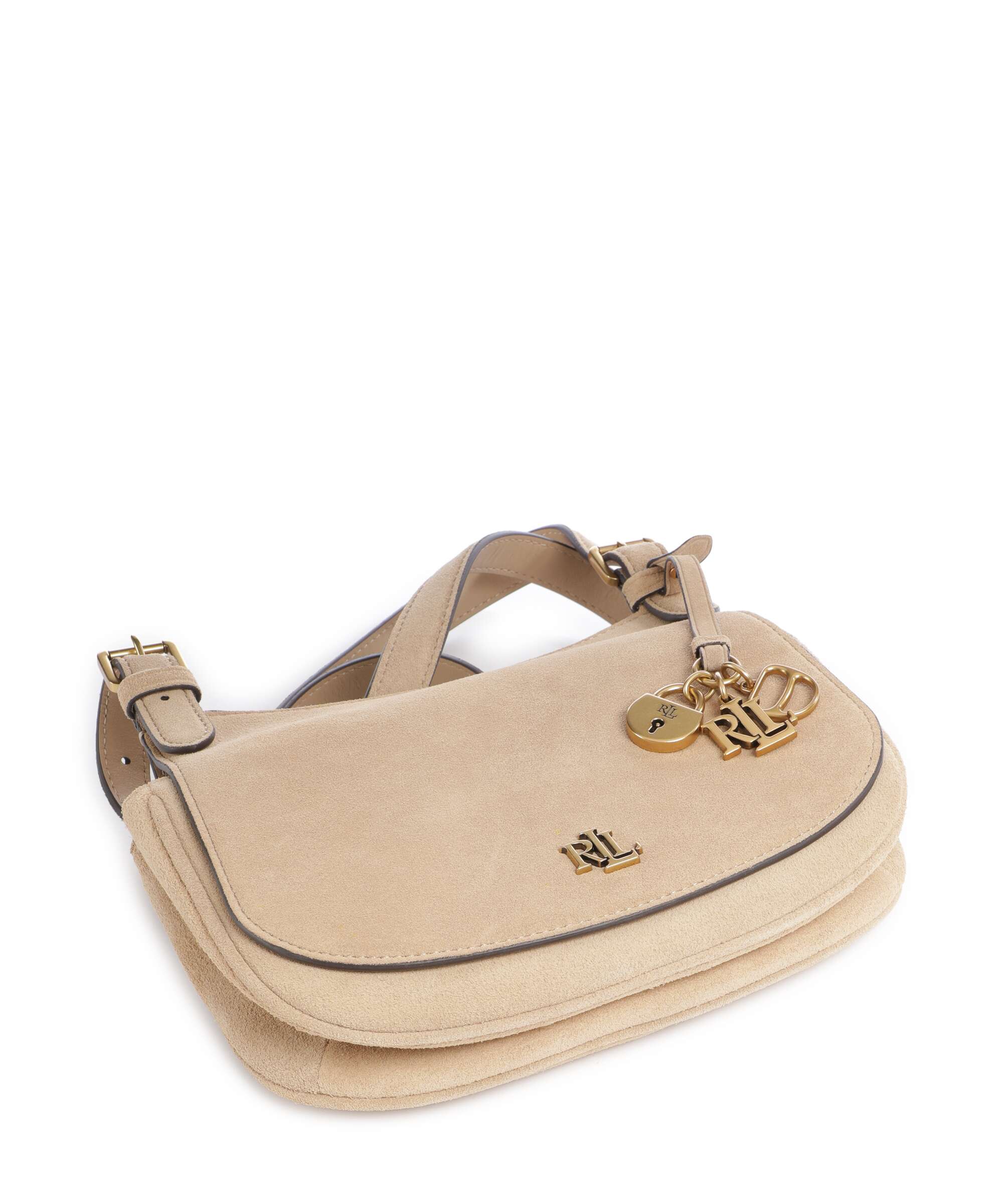 Lauren Ralph Lauren Marcy Medium Torba przez ramię tan - Image 4