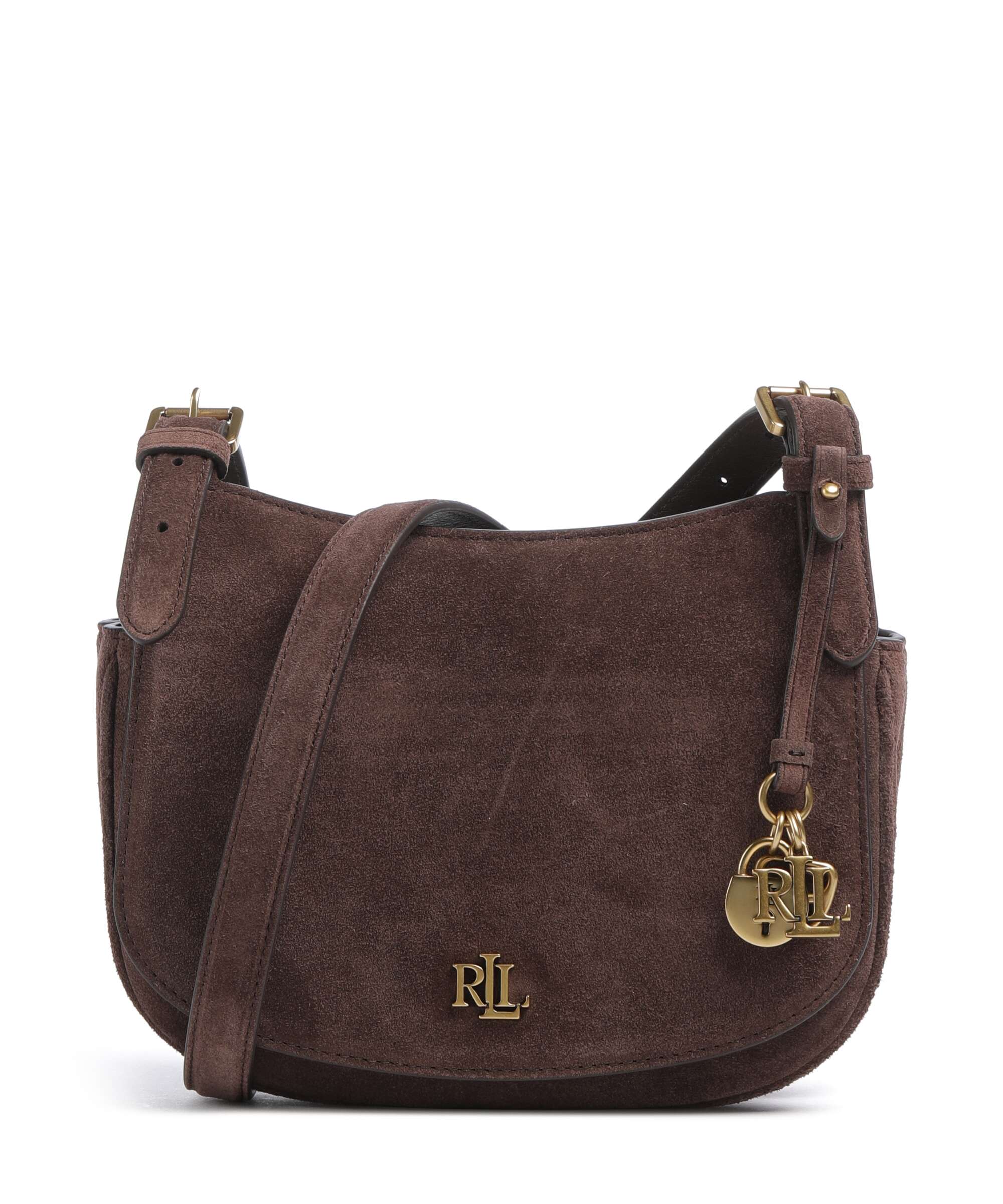 Lauren Ralph Lauren Marcy Medium Torba przez ramię chestnut brown