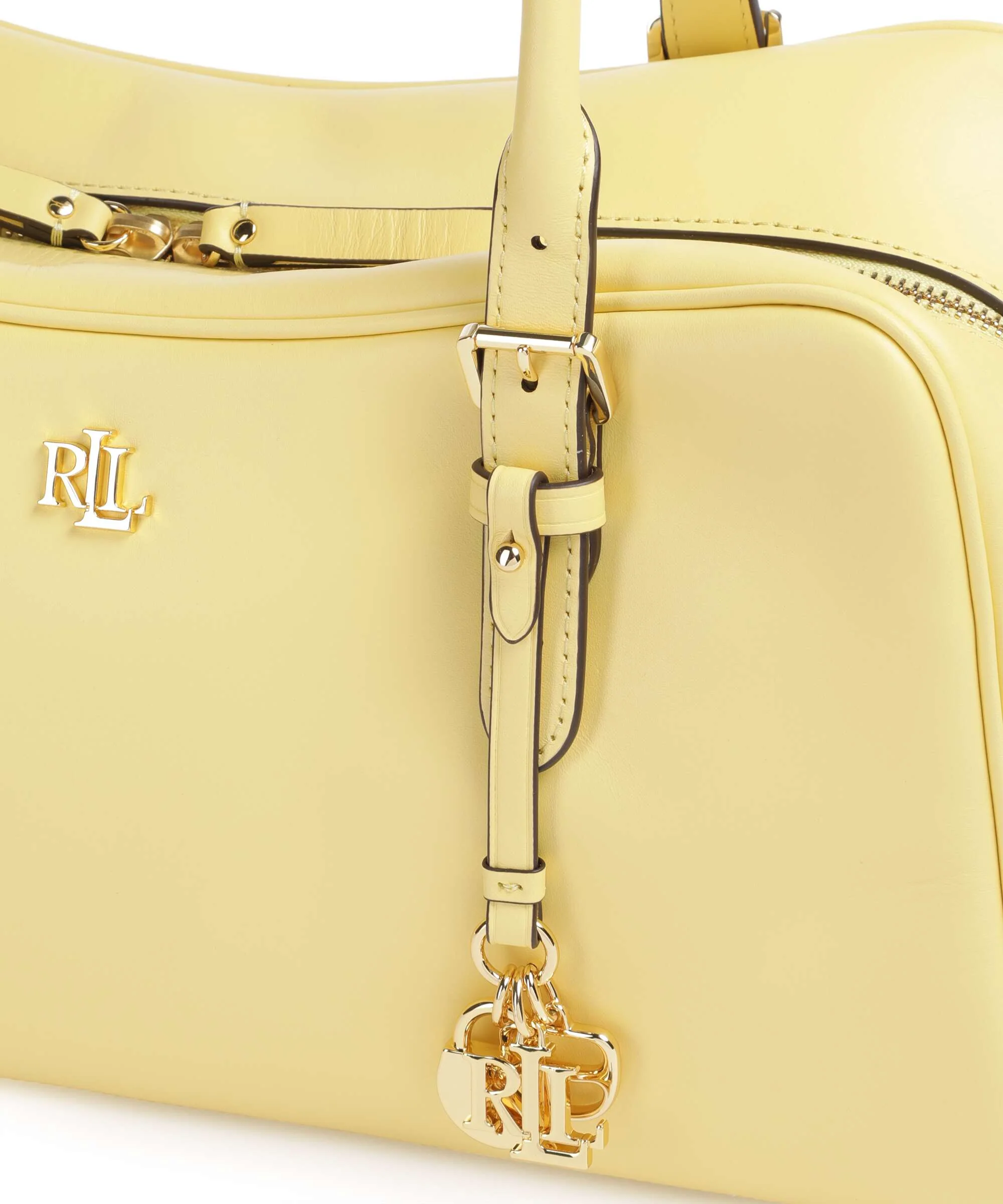 Lauren Ralph Lauren Marcy Torba na ramię lemon sorbet - Image 4
