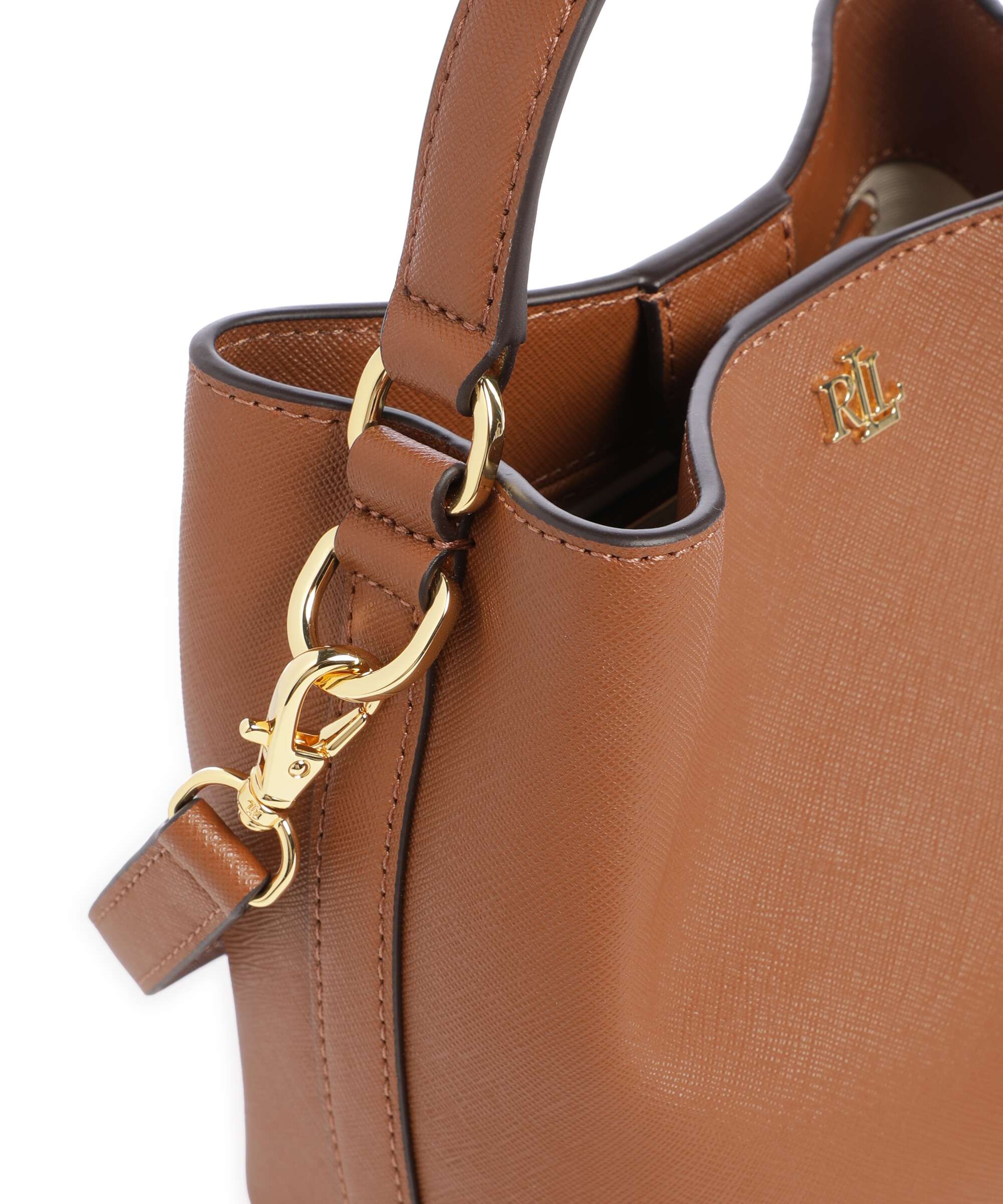 Lauren Ralph Lauren Reese Small Torebka worek lauren tan - Image 4