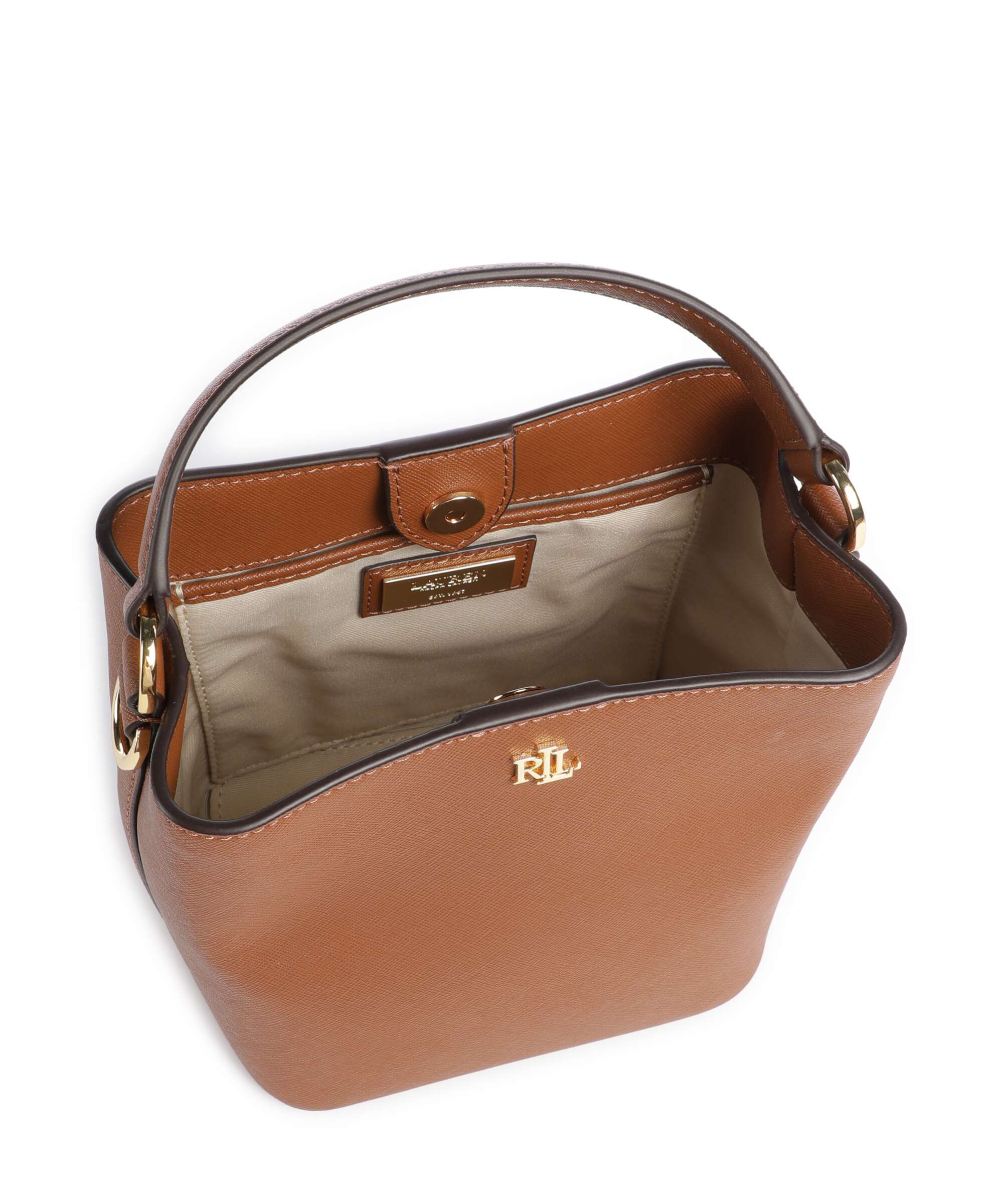 Lauren Ralph Lauren Reese Small Torebka worek lauren tan - Image 6