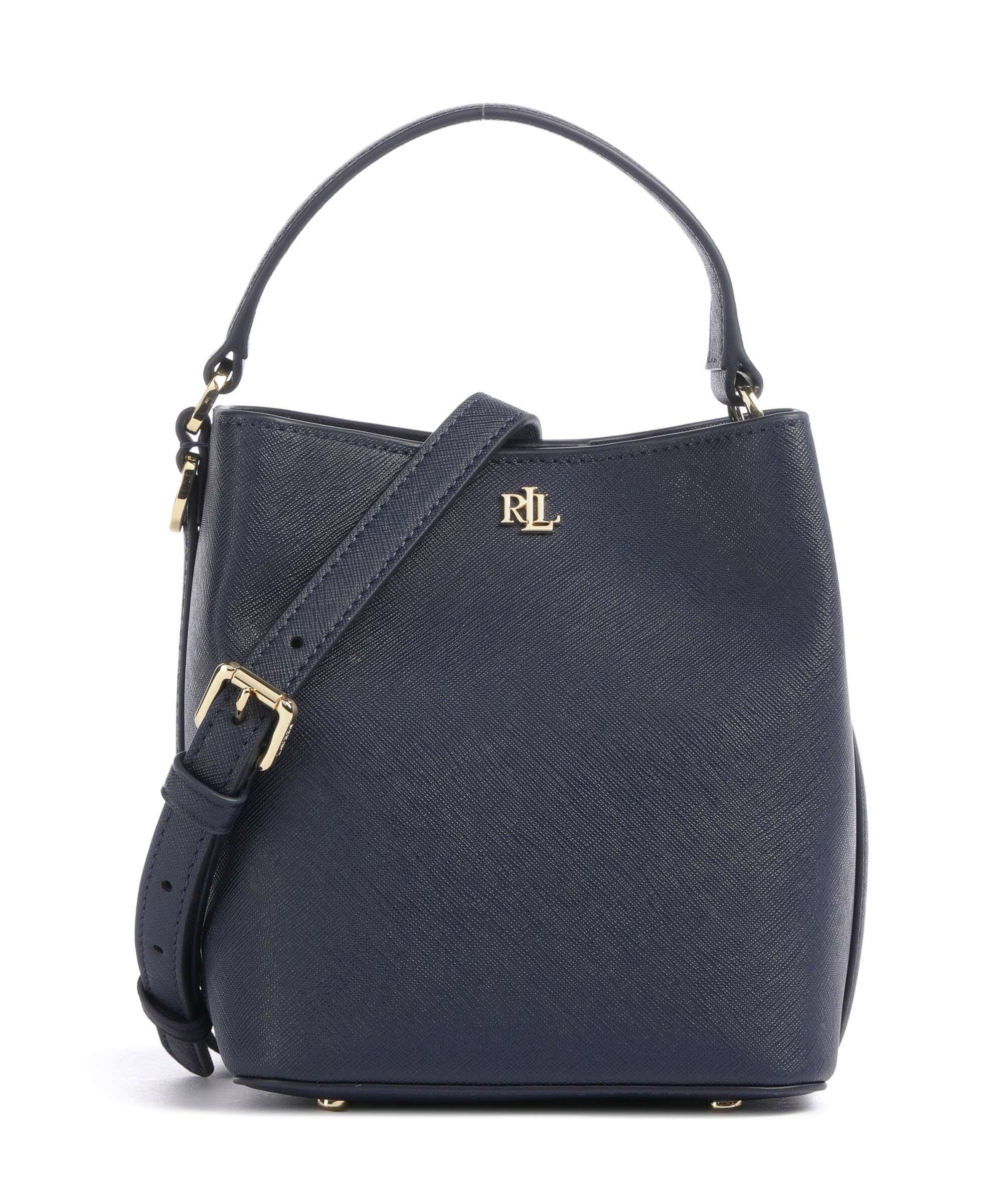 Lauren Ralph Lauren Reese Small Torebka worek refined navy