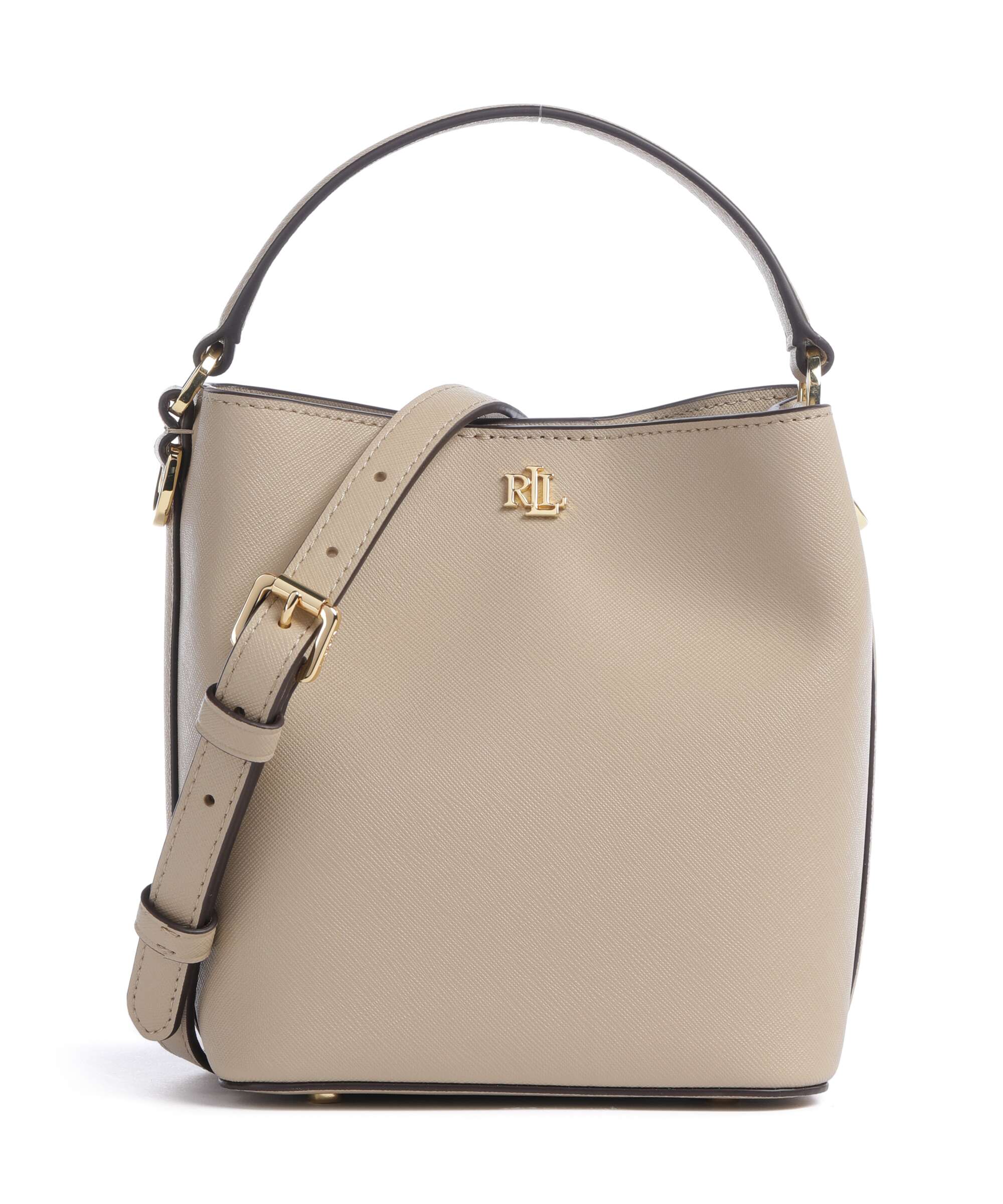 Lauren Ralph Lauren Reese Small Torebka worek birch tan