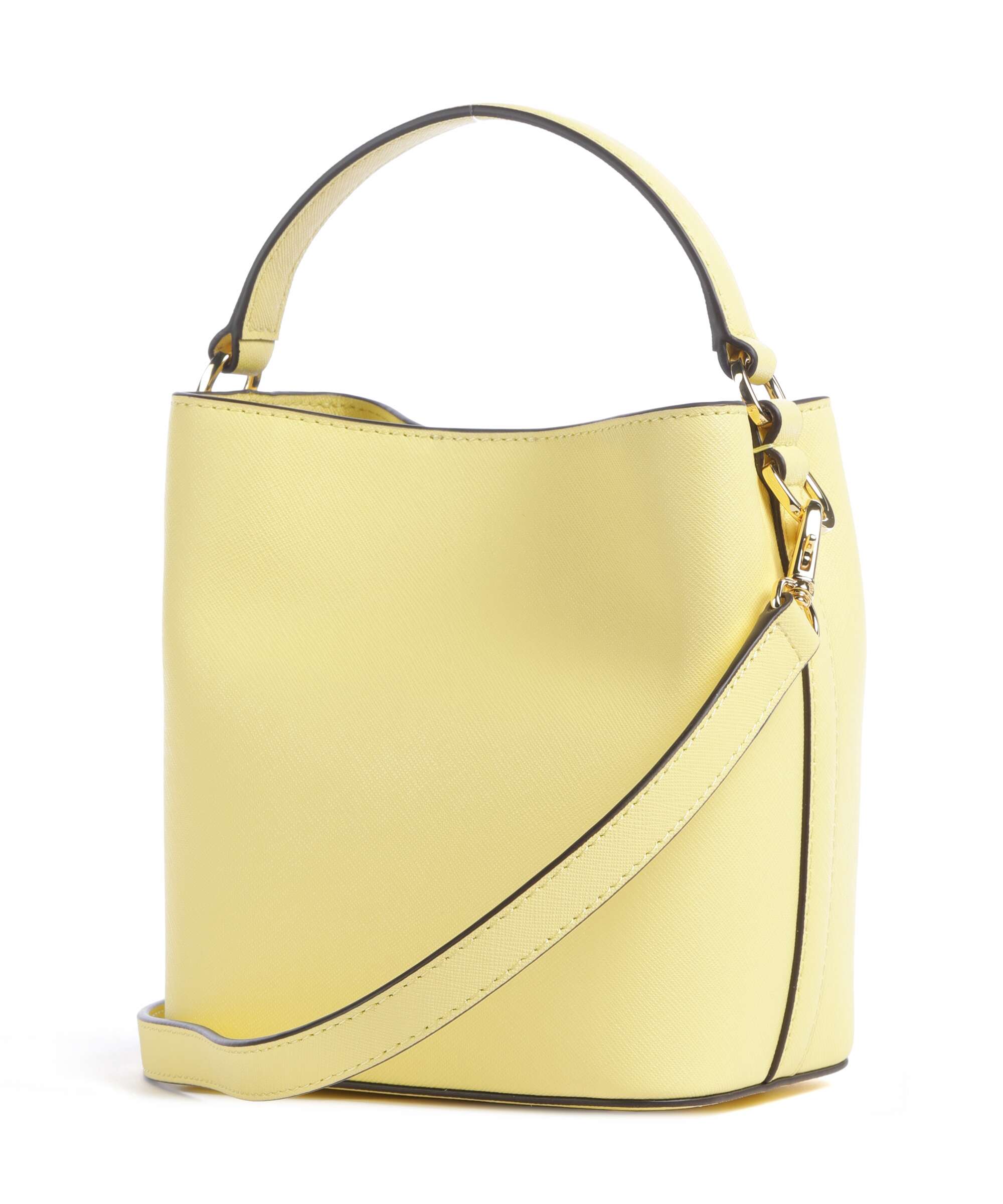 Lauren Ralph Lauren Reese Small Torebka worek lemon sorbet - Image 2