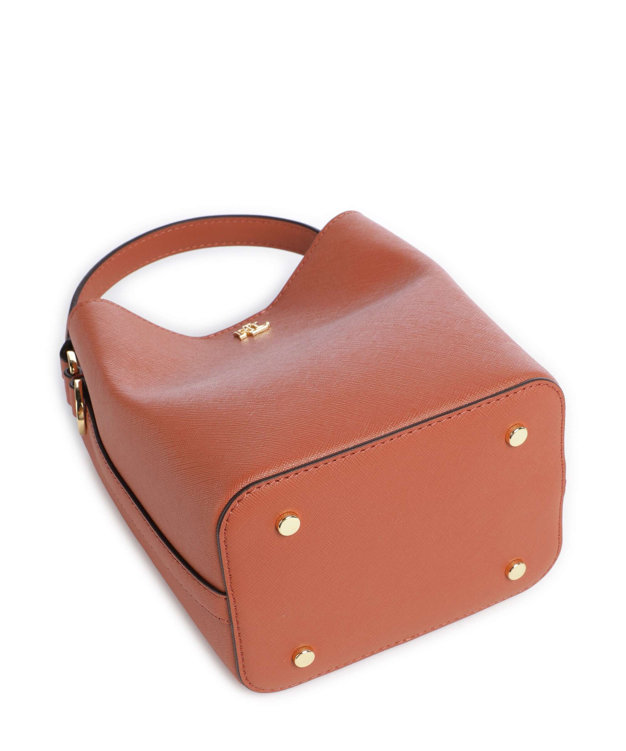 Lauren Ralph Lauren Reese Small Torebka worek red terracotta - Image 5