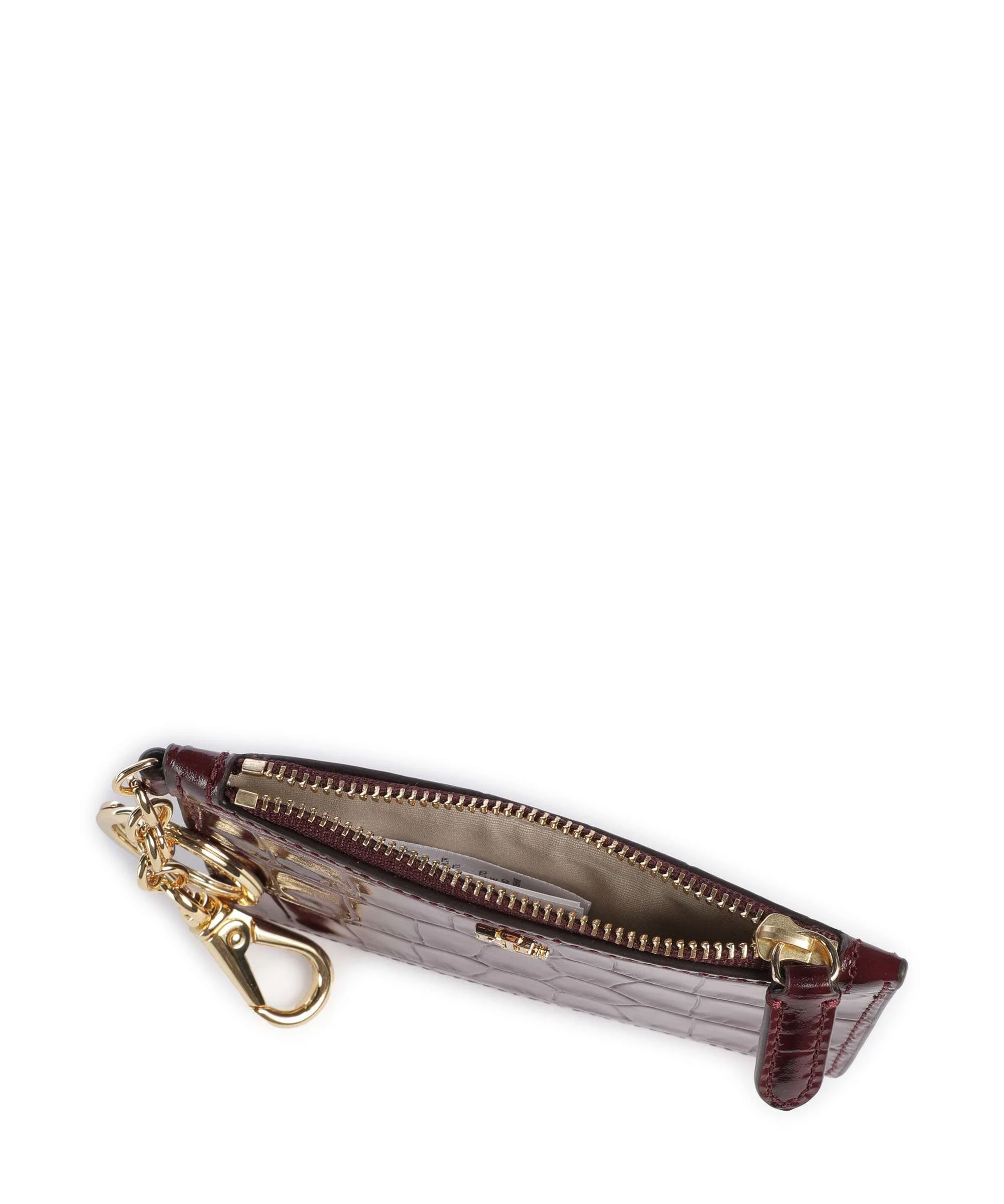 Lauren Ralph Lauren Small Etui na karty kredytowe dark garnet - Image 5