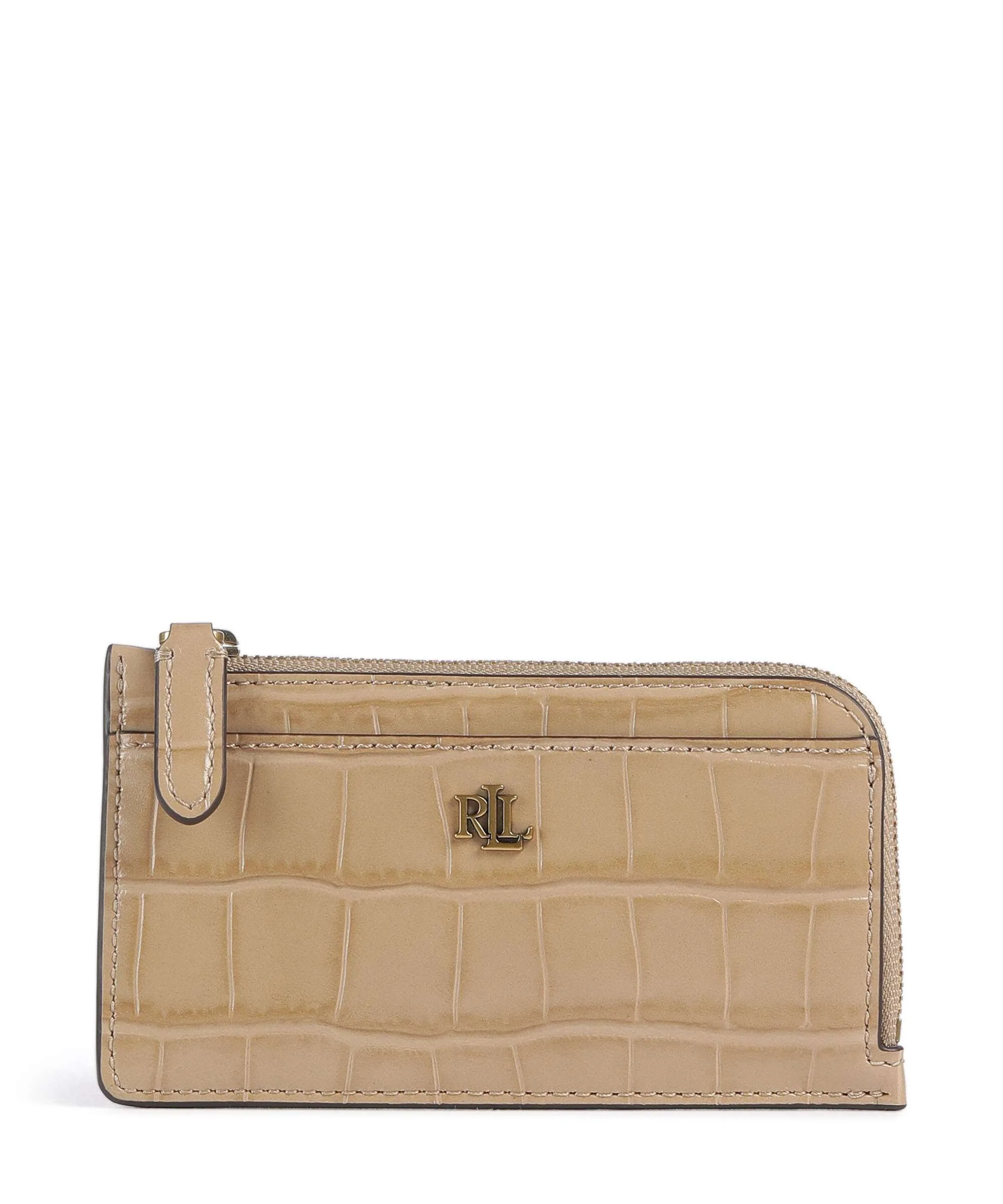 Lauren Ralph Lauren Small Etui na karty kredytowe tan