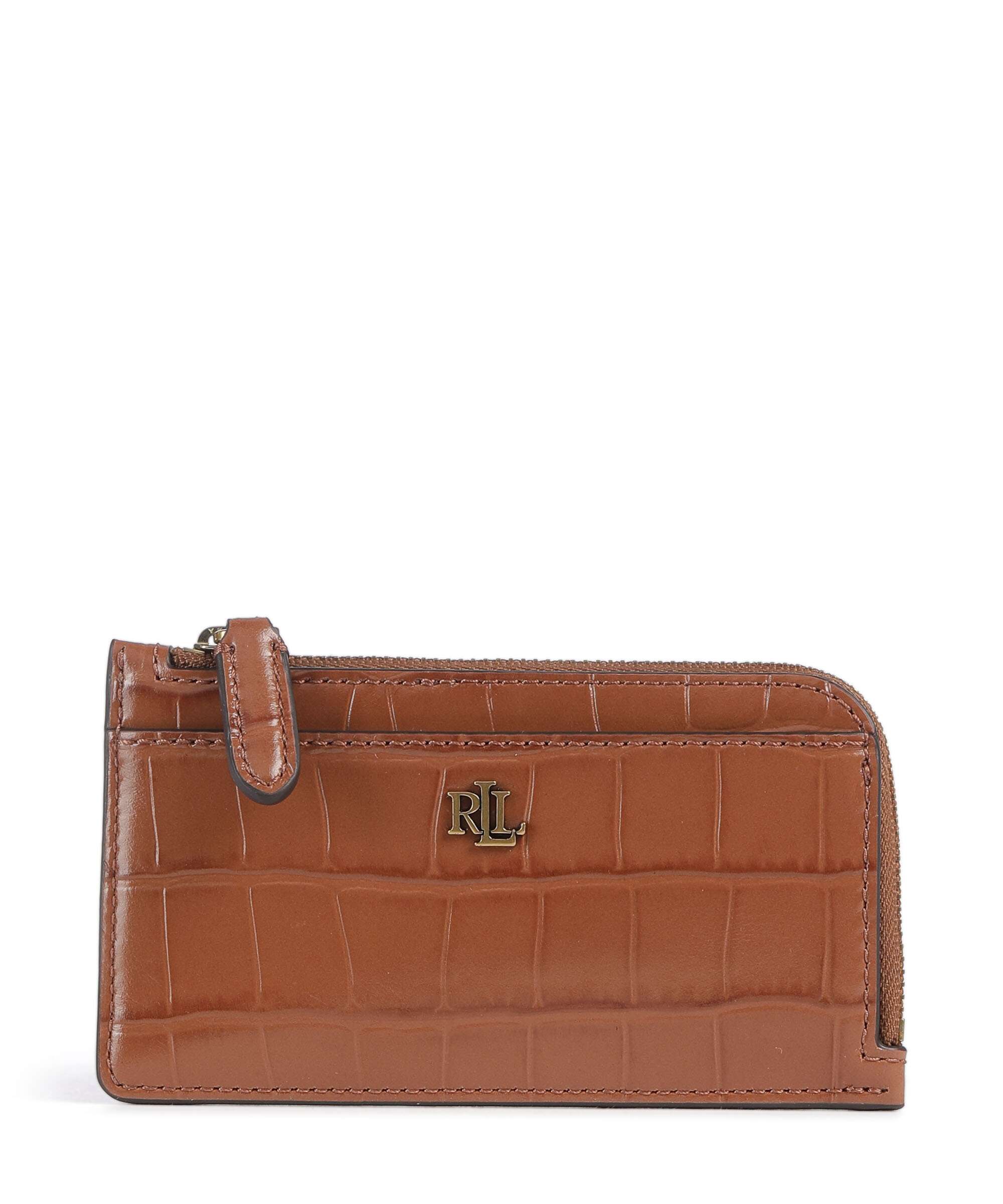Lauren Ralph Lauren Small Etui na karty kredytowe lauren tan