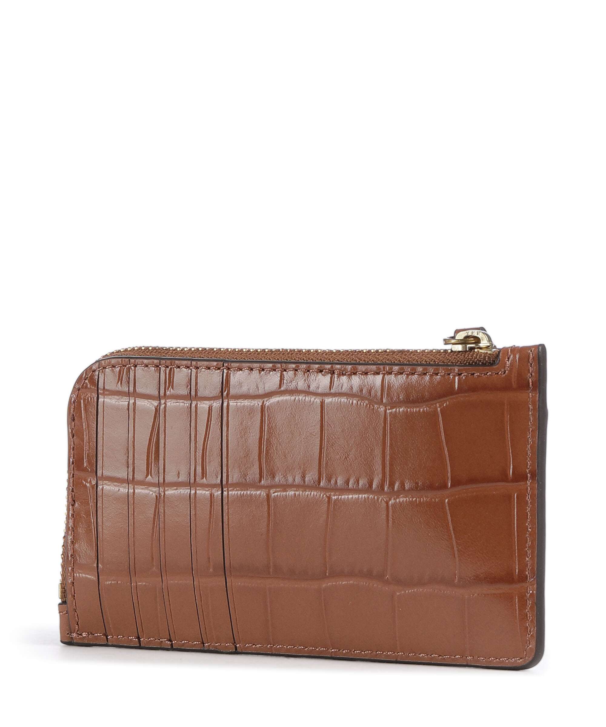 Lauren Ralph Lauren Small Etui na karty kredytowe lauren tan - Image 2