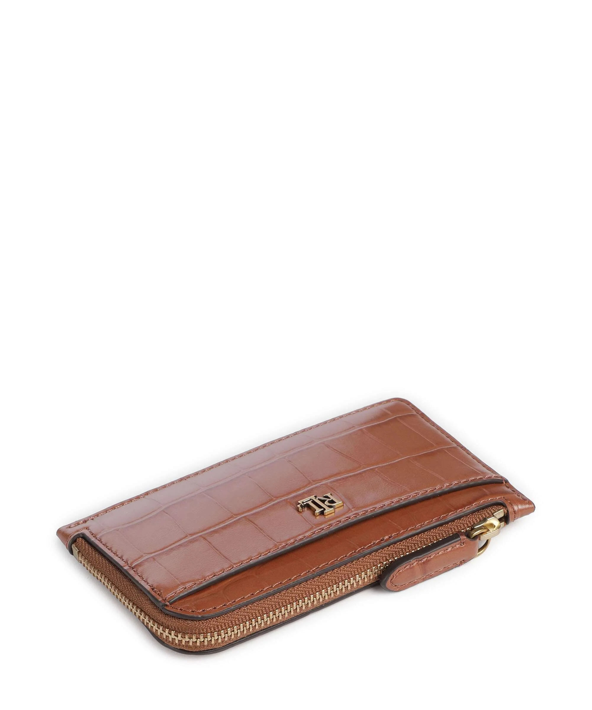 Lauren Ralph Lauren Small Etui na karty kredytowe lauren tan - Image 3