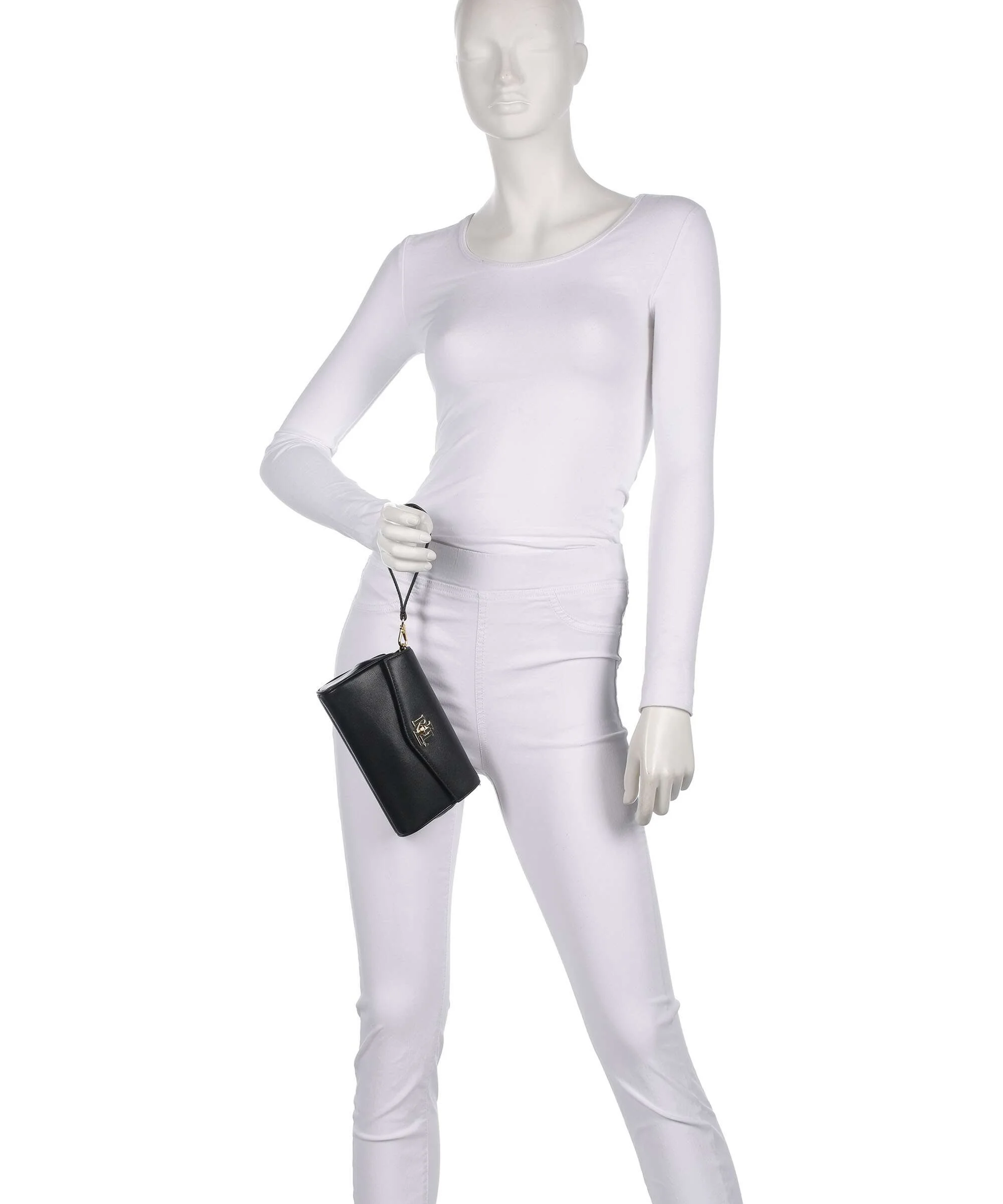 Lauren Ralph Lauren Tanner Large Torba przez ramię black - Image 4