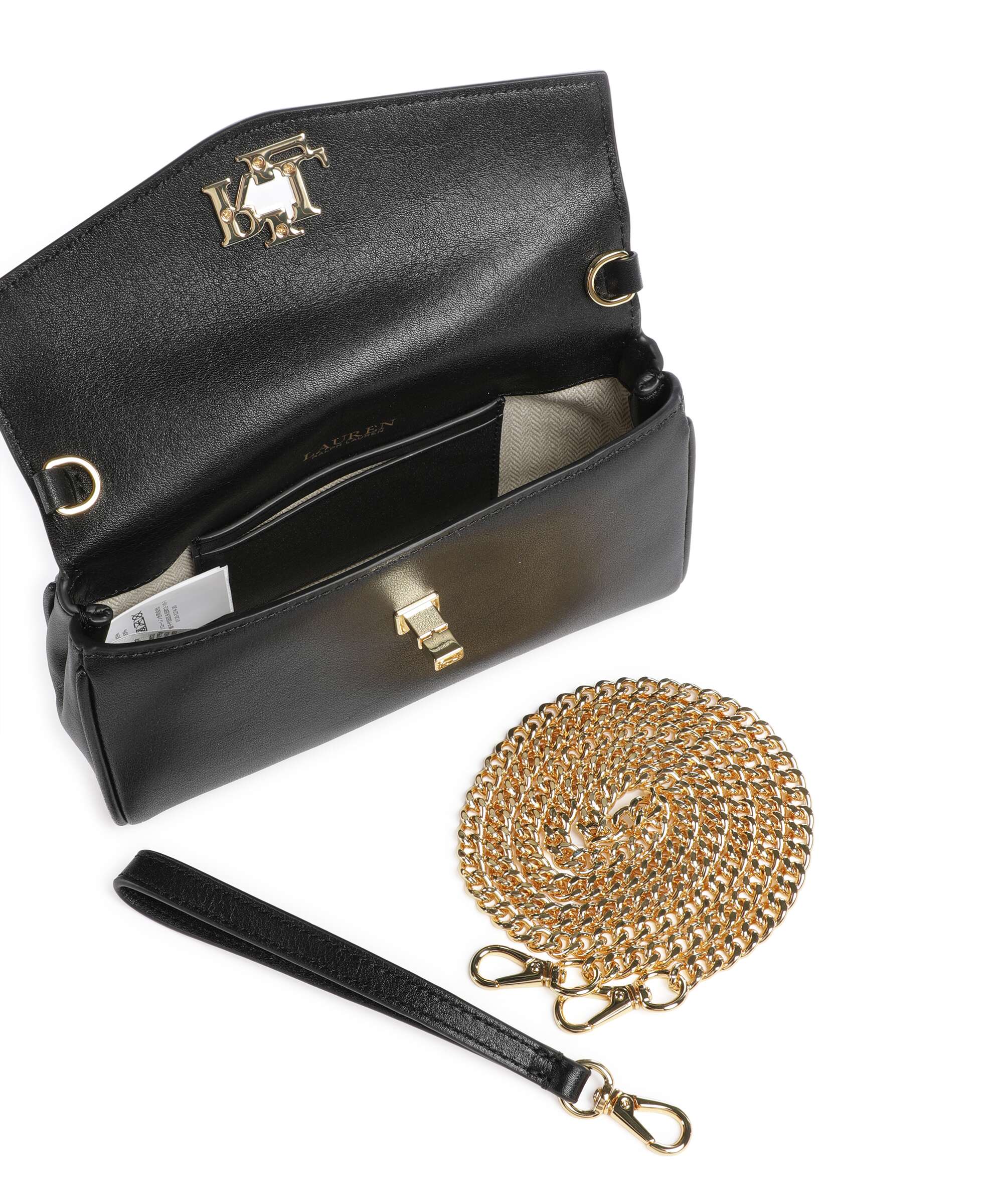 Lauren Ralph Lauren Tanner Large Torba przez ramię black - Image 7