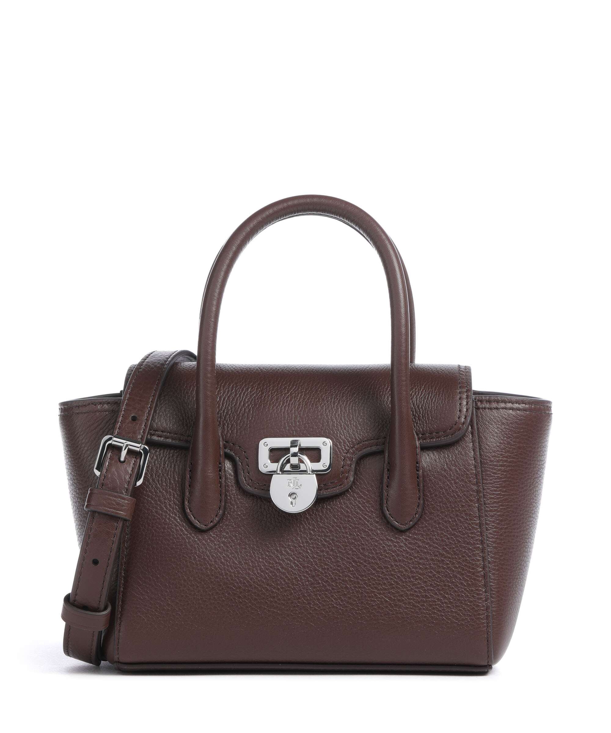 Lauren Ralph Lauren Tanner Small Torba przez ramię dark hickory