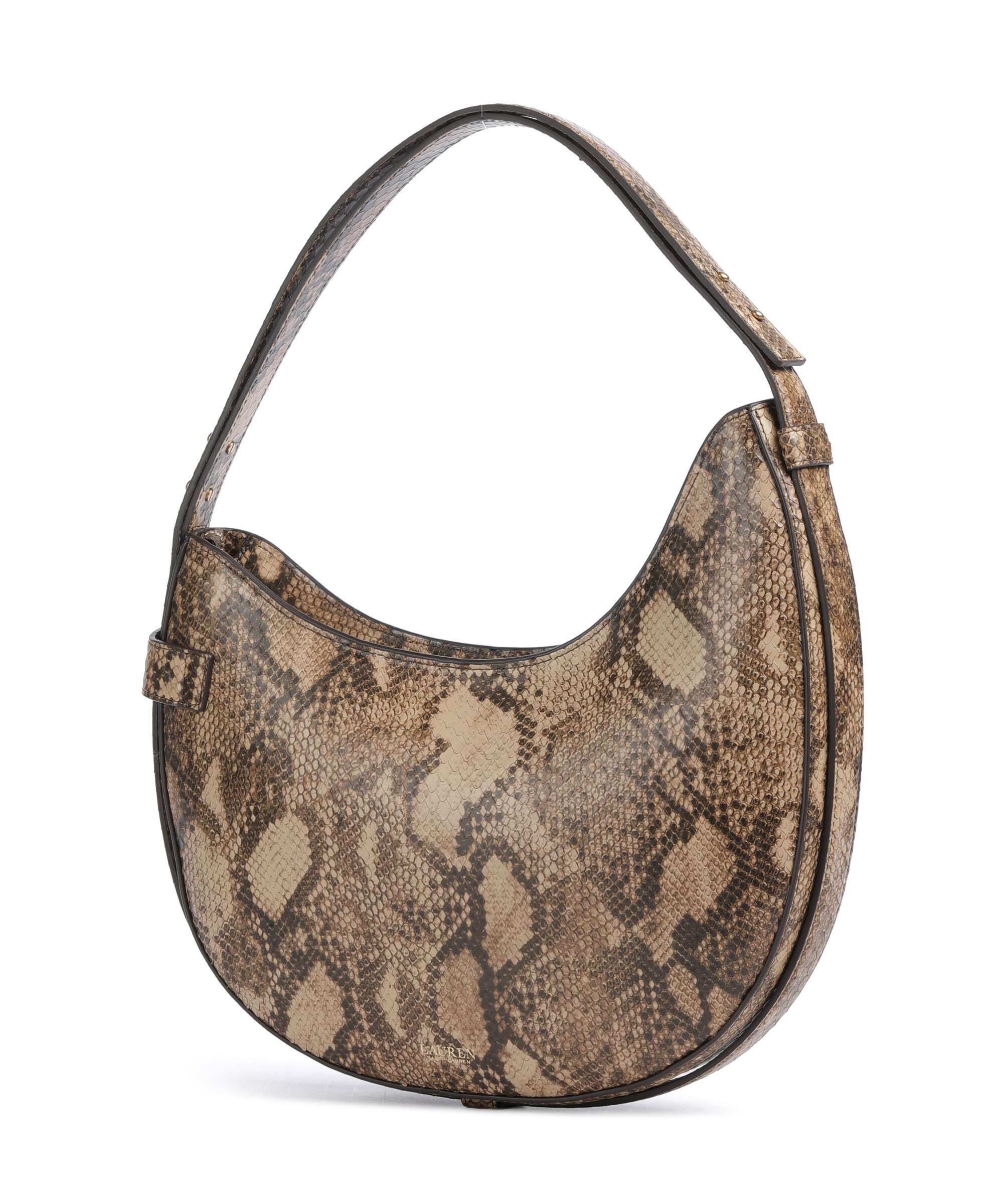 Lauren Ralph Lauren Tasha Large Torebka worek tan multi - Image 3