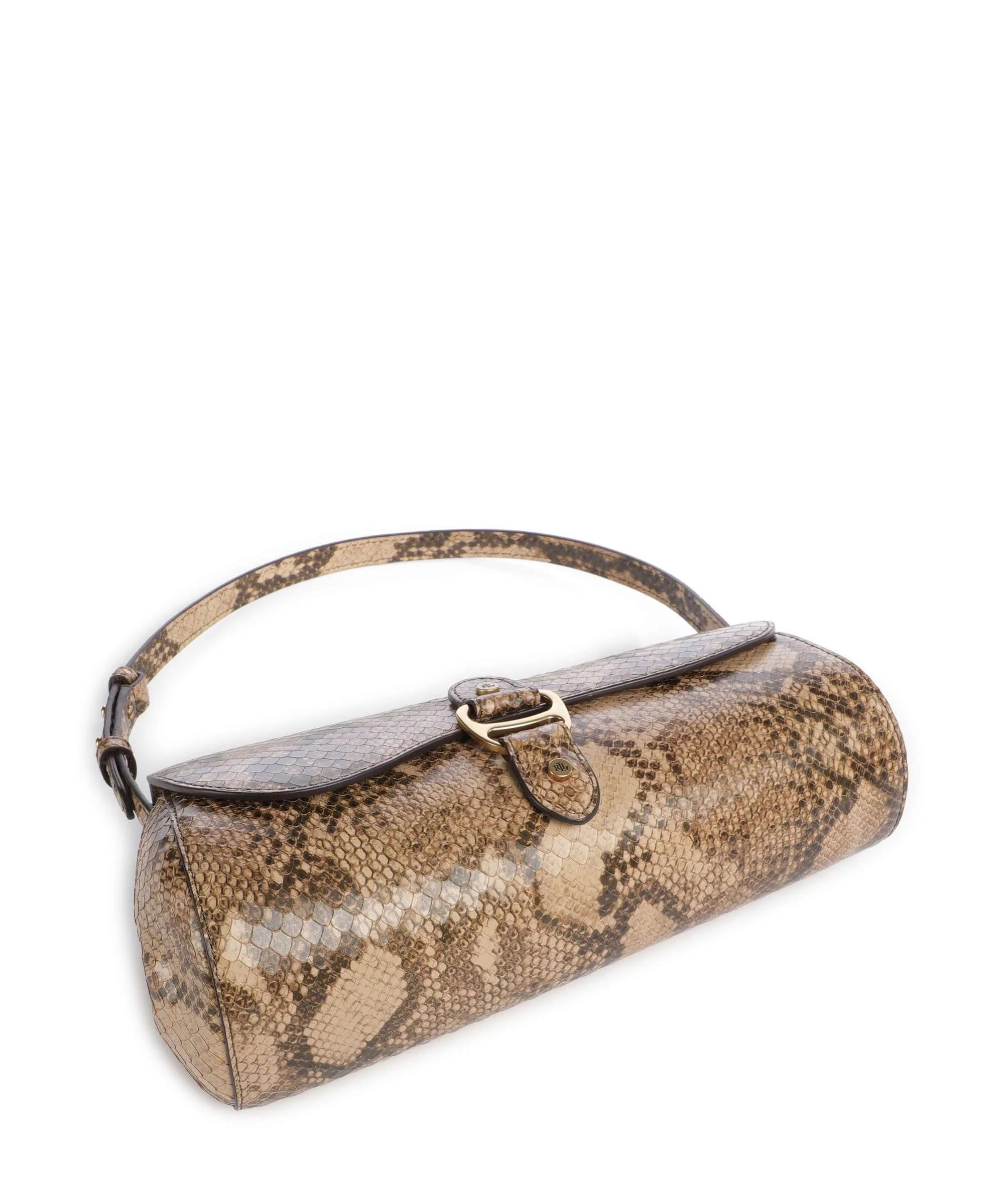 Lauren Ralph Lauren Tasha Medium Torba na ramię tan multi - Image 4