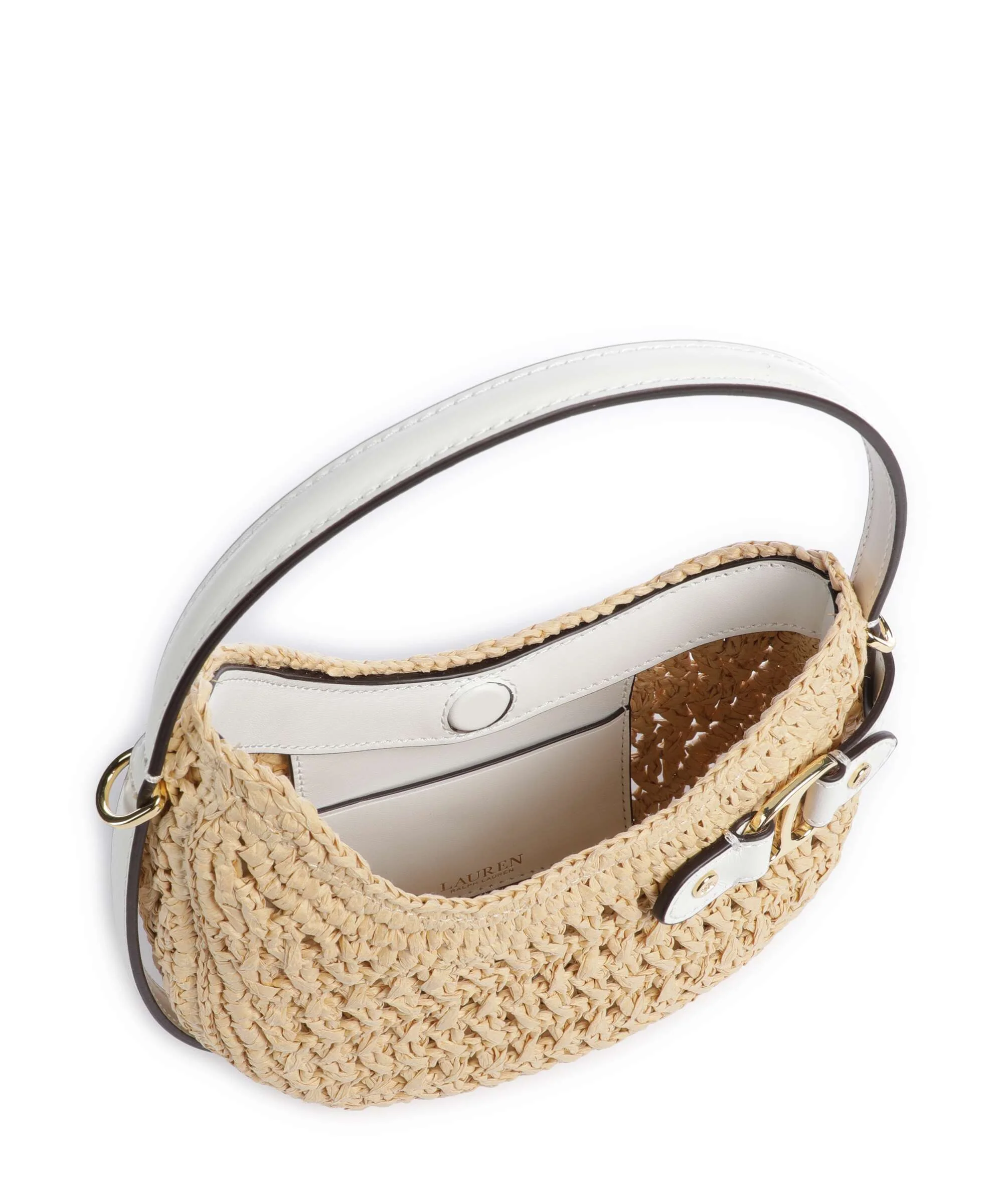 Lauren Ralph Lauren Tasha Small Torebka natural/white - Image 6