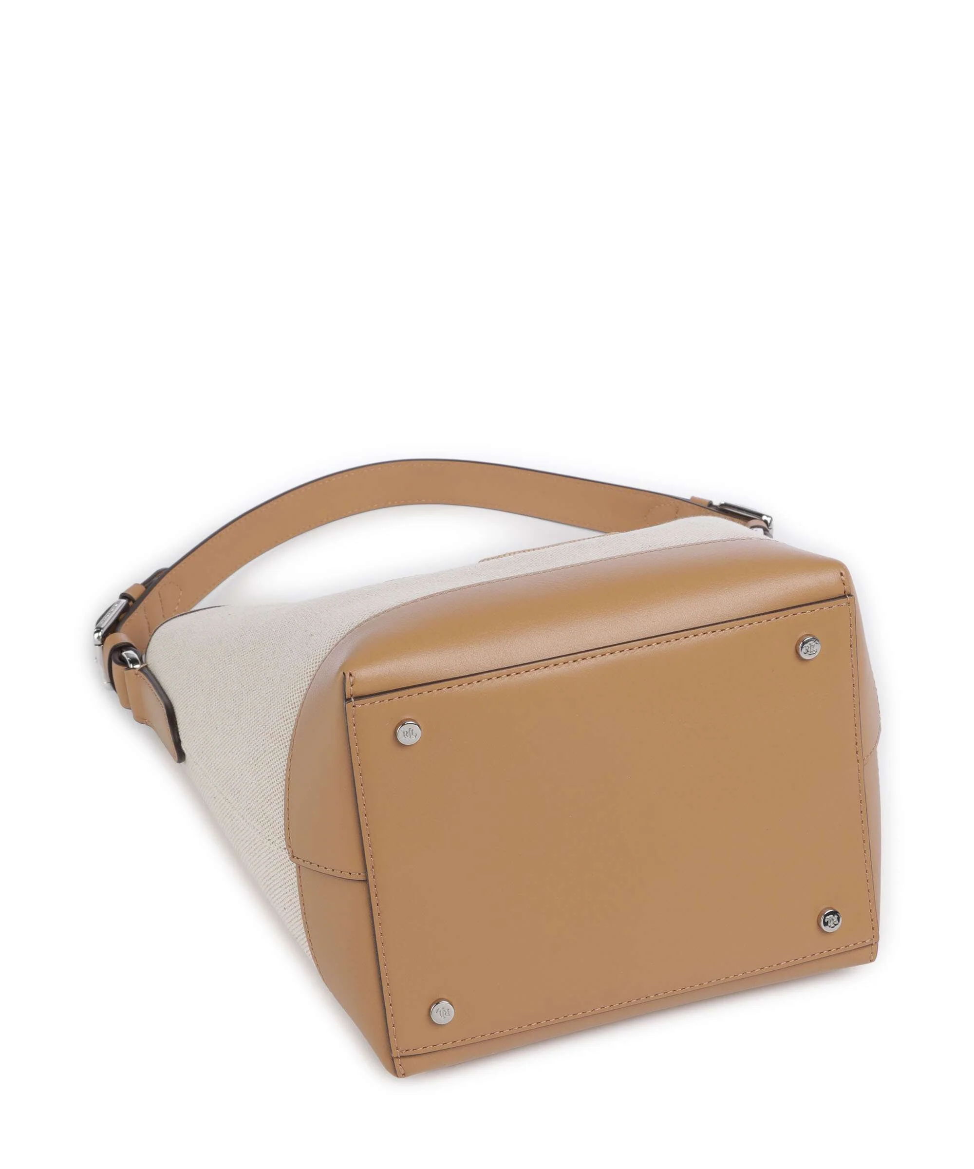 Lauren Ralph Lauren Witley Medium Torebka worek natural buff - Image 6