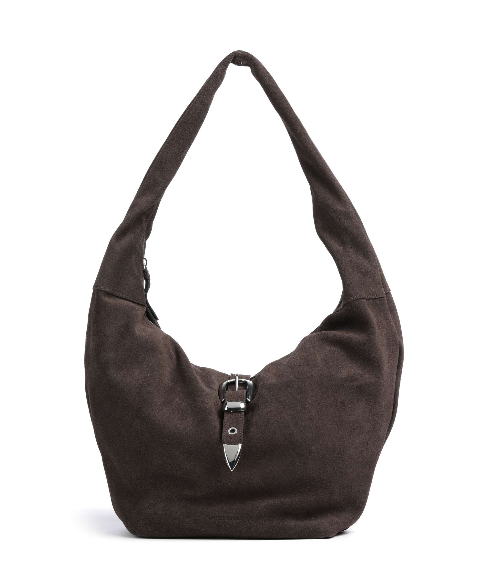 Les Visionnaires Claudine Rebel Cozy Torebka worek dark brown