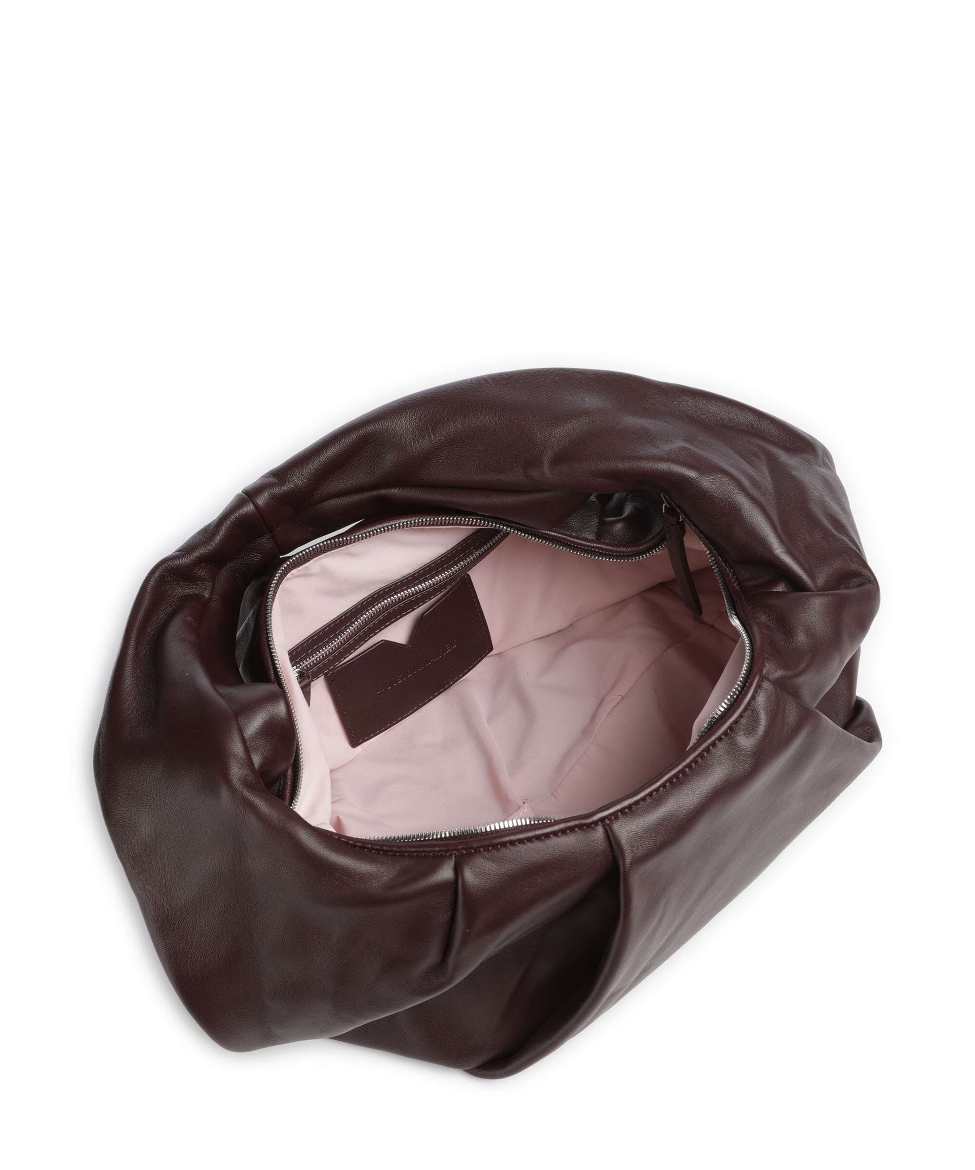 Les Visionnaires Greta Essential Silky Torebka worek aubergine - Image 5