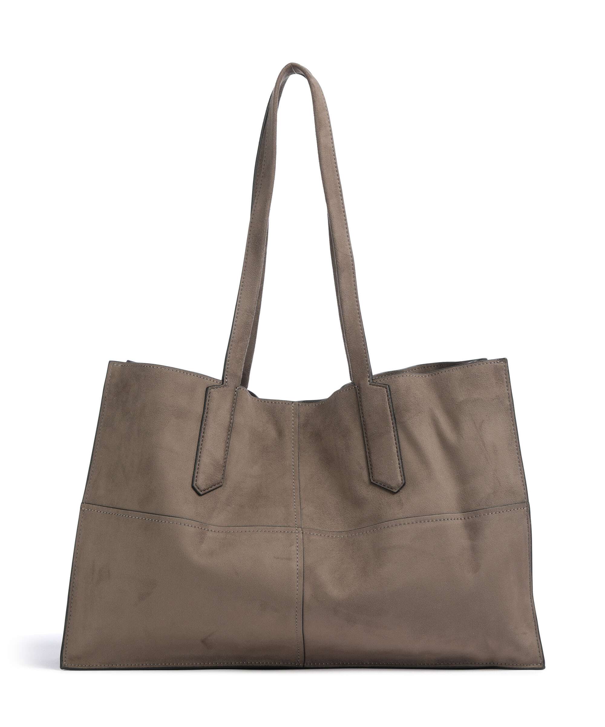 Liebeskind Amy Vegan Suede L Torba na zakupy neutral grey