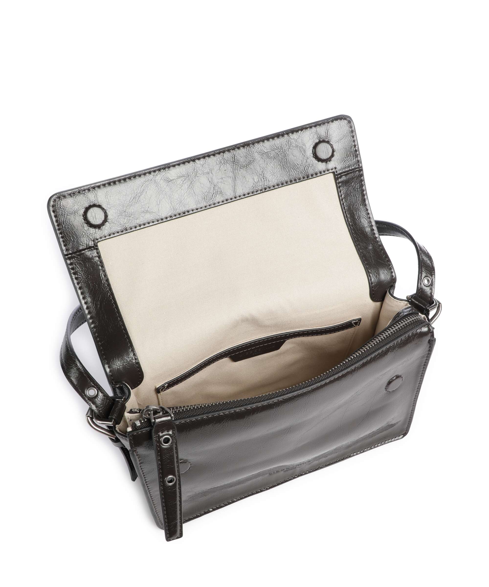 Liebeskind Audrey Recycled Lack Distressed S Torba na ramię deep soil - Image 7