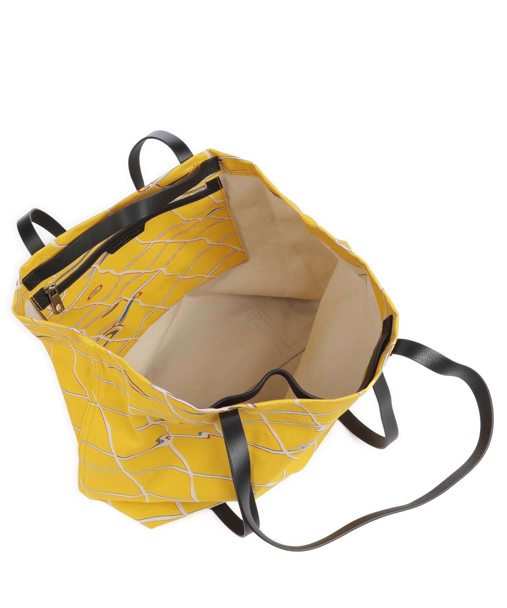 Liebeskind Aurora Canvas Torba na zakupy lemon - Image 6